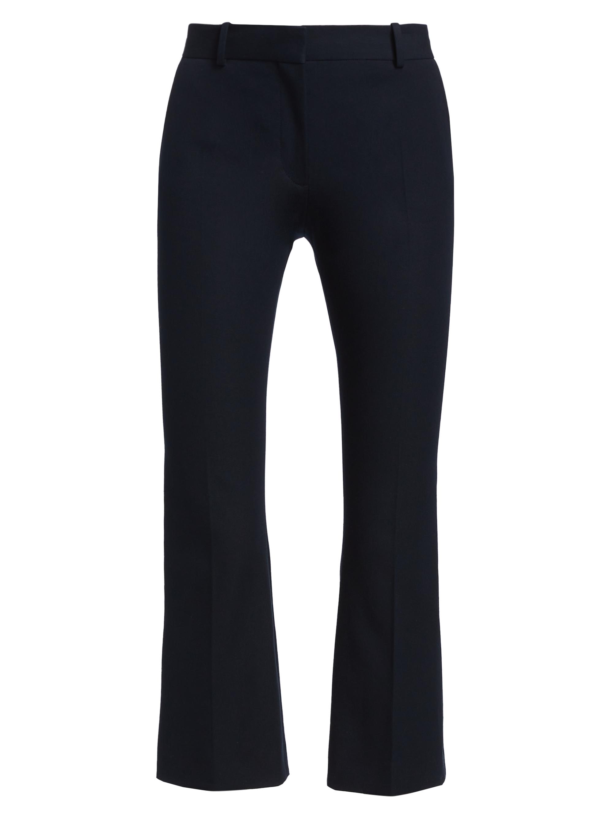 Frame Women's Le Crop Mini Boot Trousers - Navy