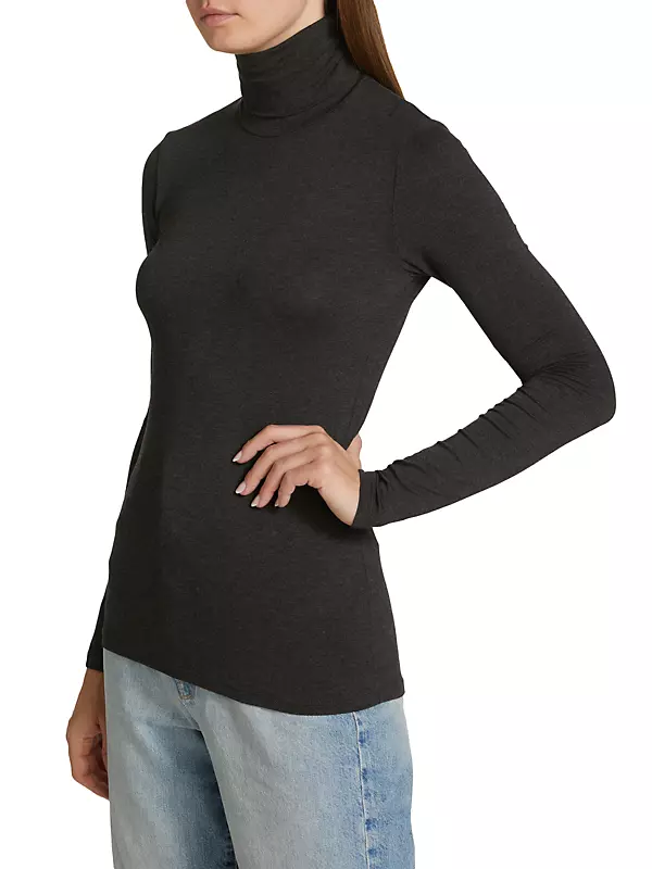 Soft-Touch Turtleneck