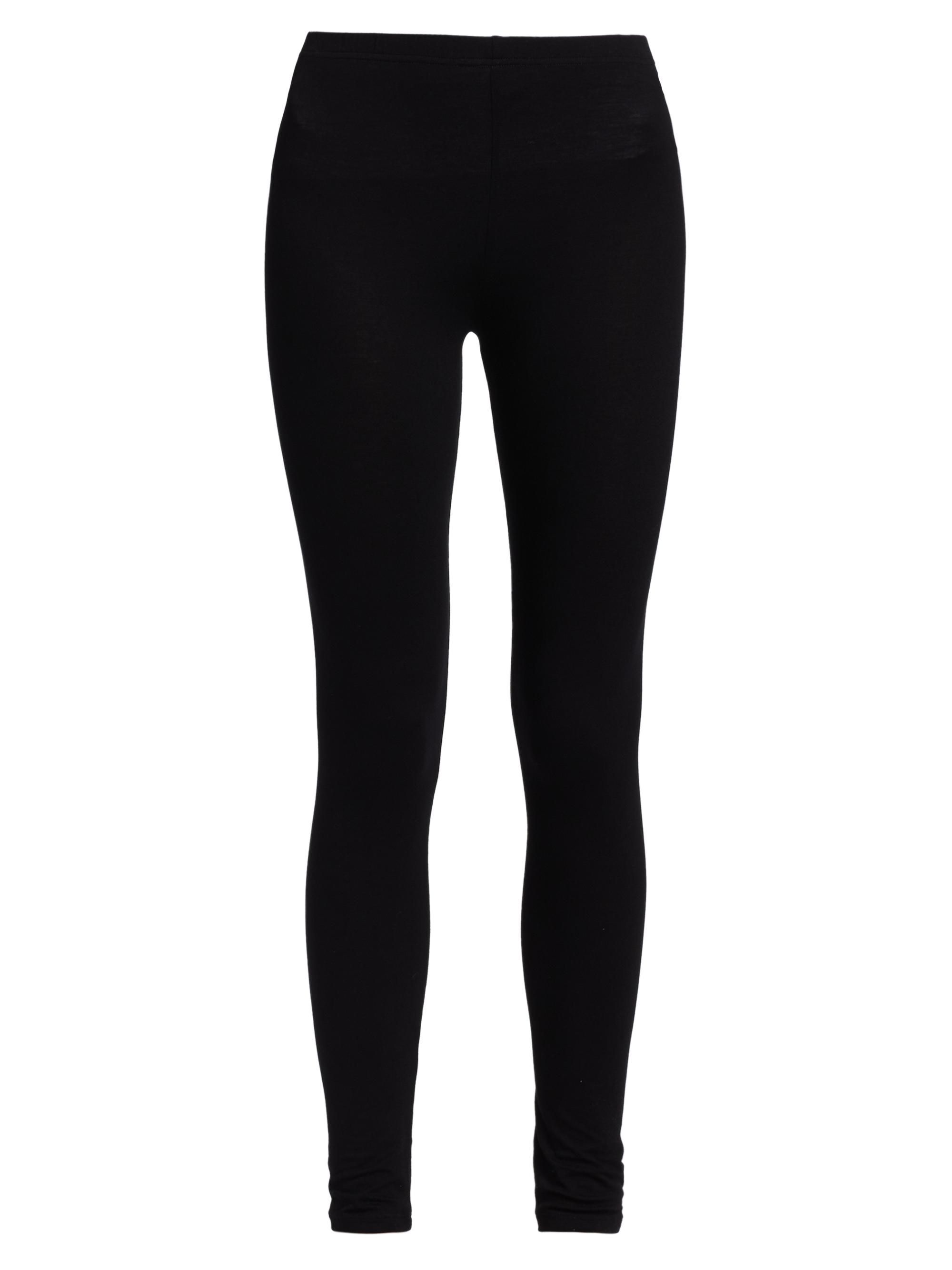 Majestic Filatures Women's Soft Touch Jersey Leggings - Noir