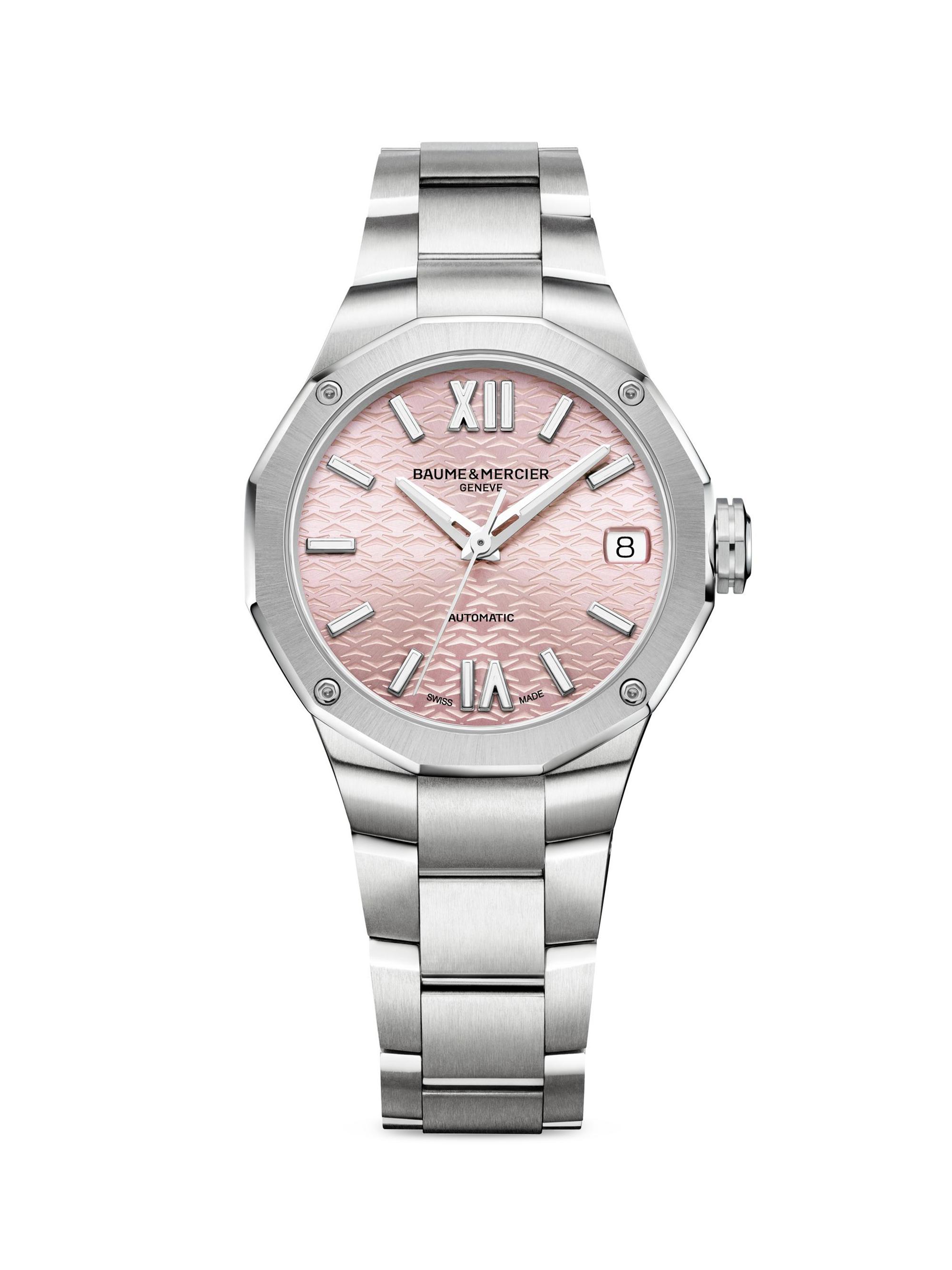 Baume & Mercier Women's Riviera Stainless Steel Bracelet Watch - Steel
