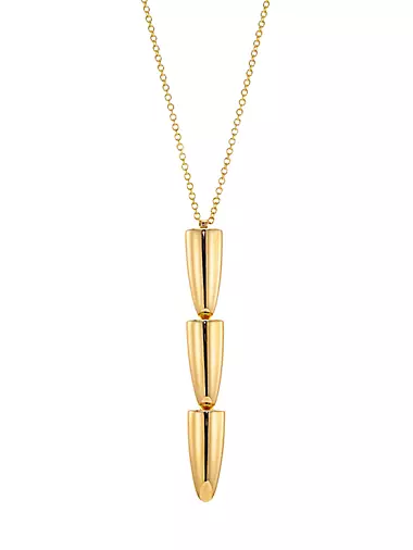Calla 18K Rose Gold Pendant Necklace