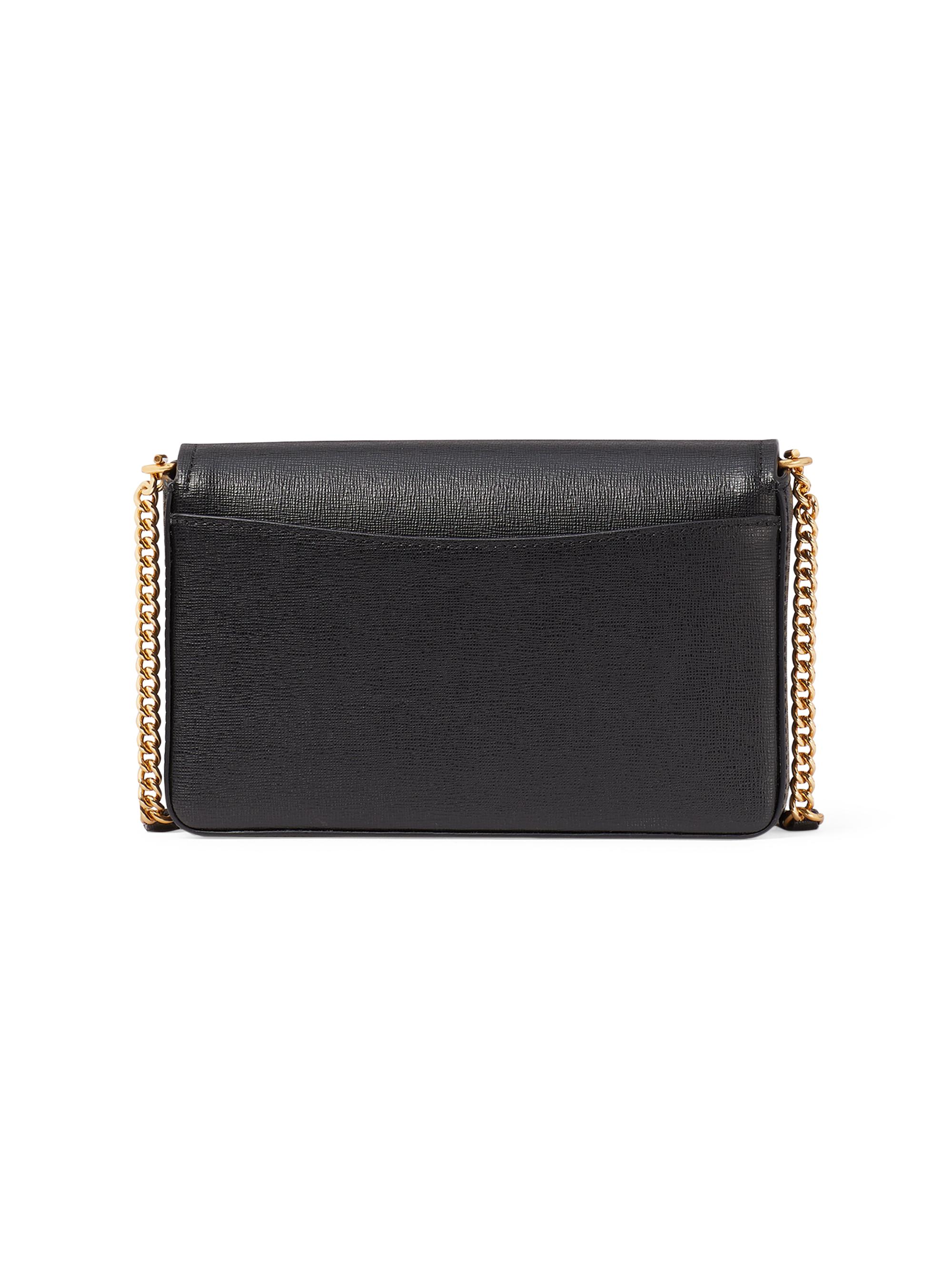 kate spade new york Morgan Saffiano Leather Flap Chain Wallet