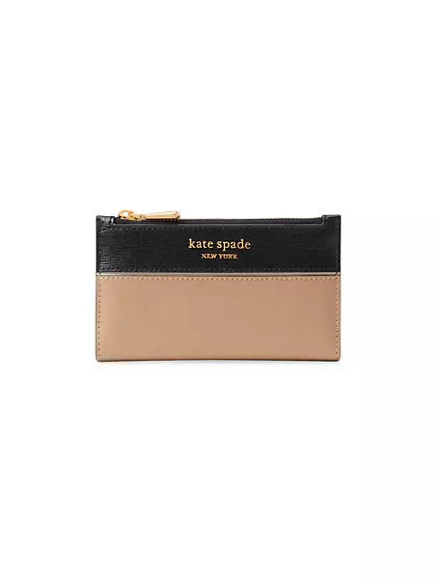 Kate Spade Morgan Zip Card Case Wallet, Saffiano Leather, Mini