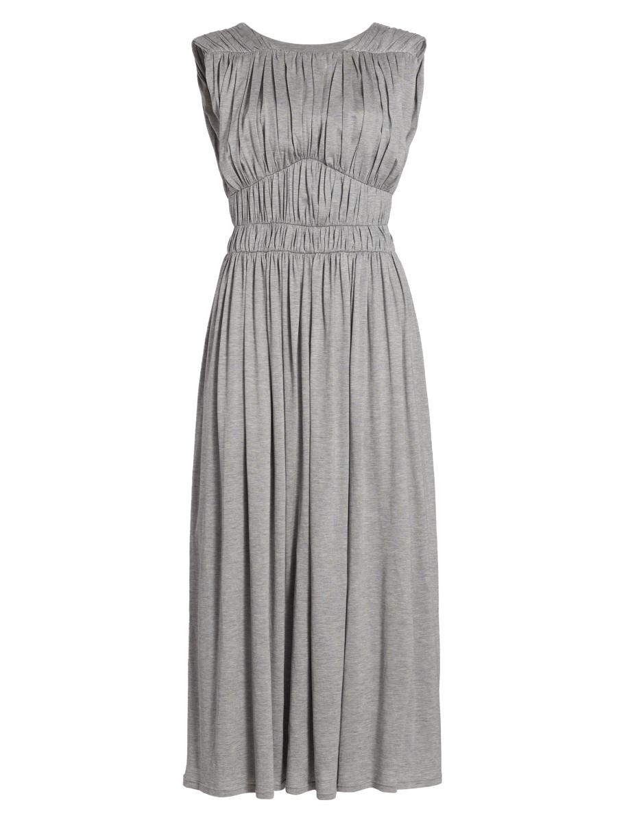 Tove Luca Sleeveless Gathered Midi-Dress | Saks Fifth Avenue