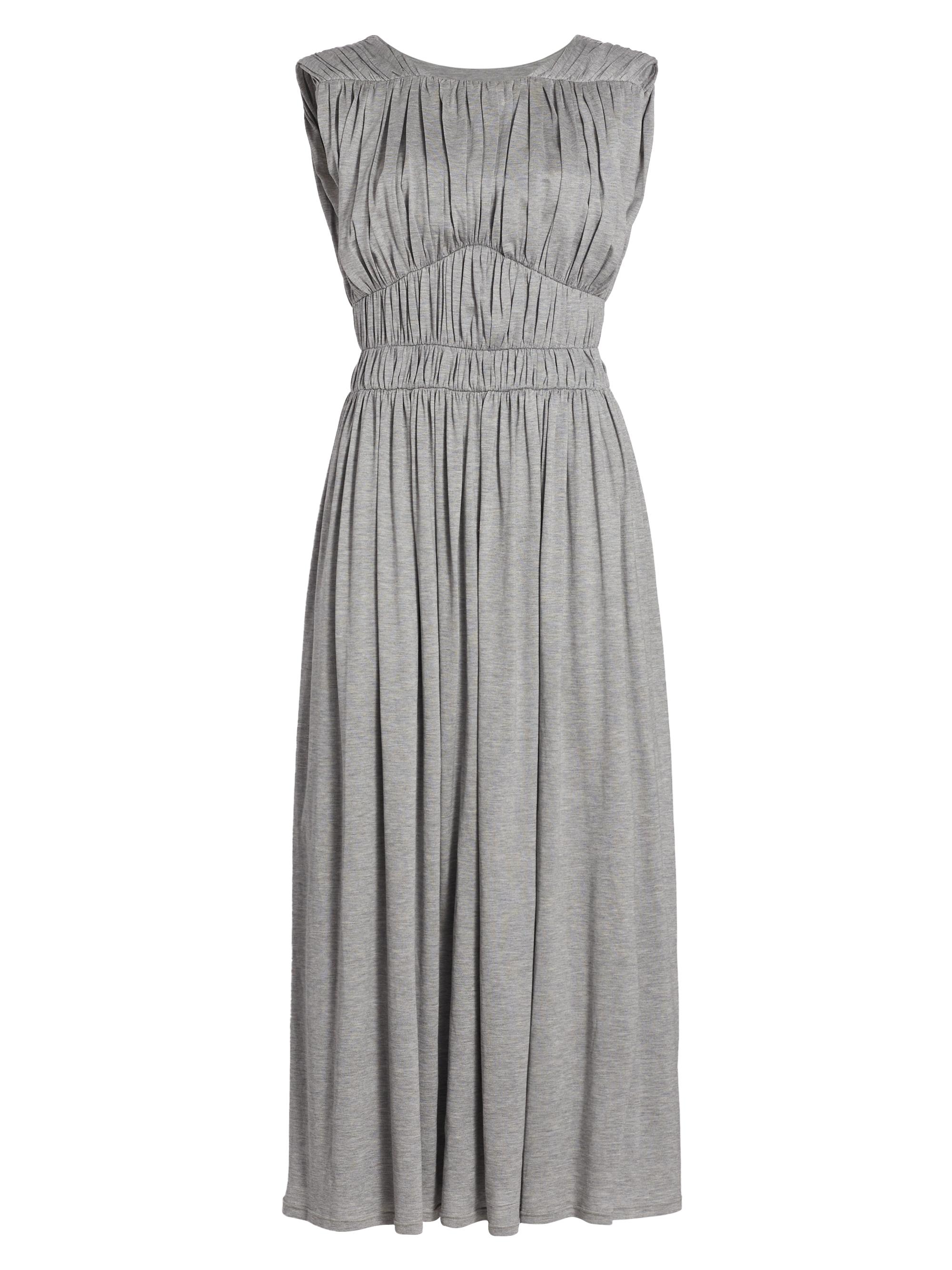 knee length dresses for ladies La Ligne Luca Midi Dress Ivory/Wine Printed Silk Crepe de Chine Size 2 –  Celebrity Owned main image 1