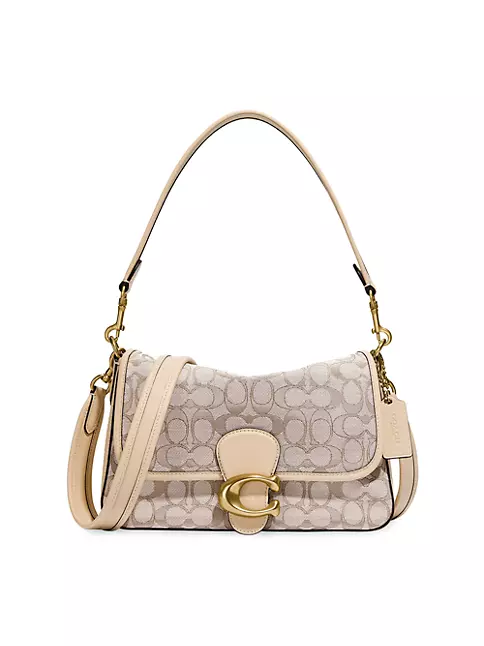 Coach Soft Tabby Hobo In Signature Jacquard