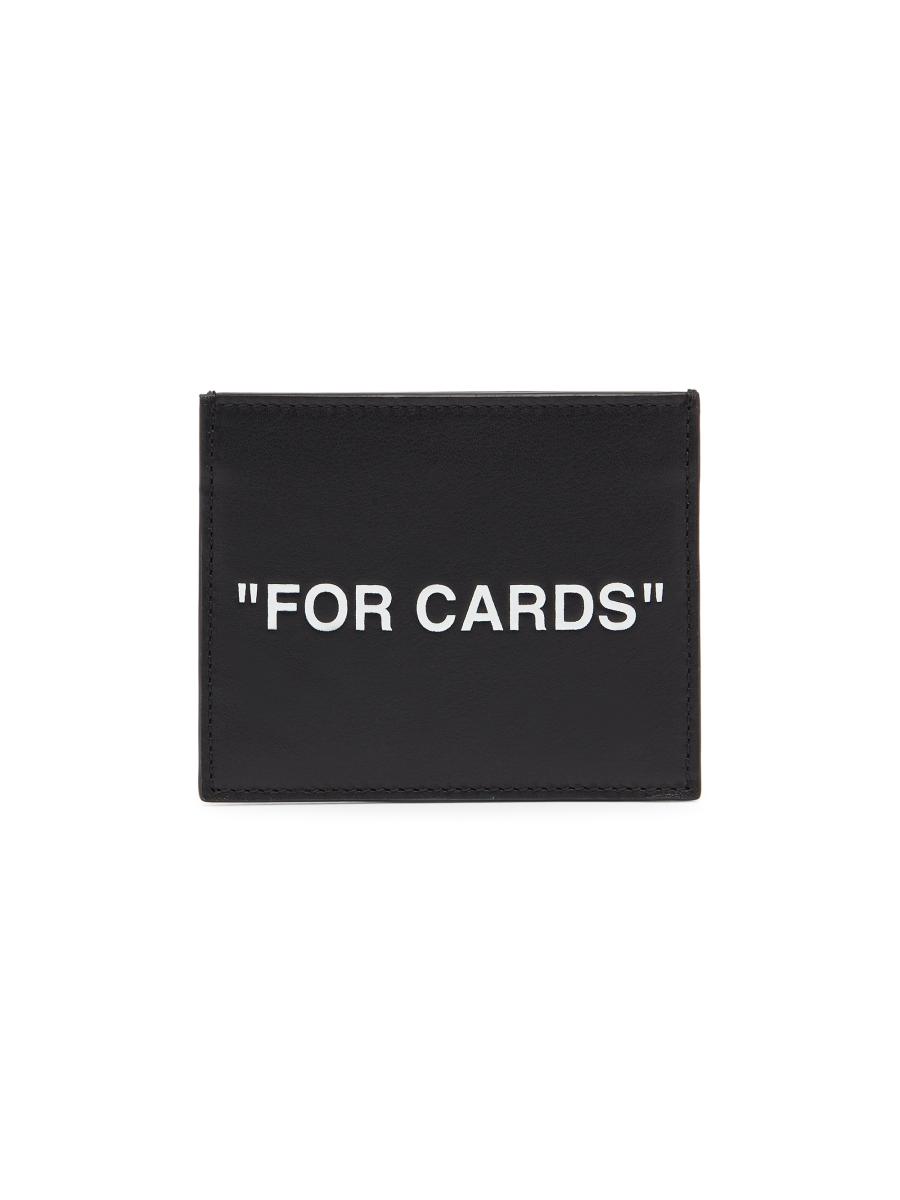 Off-White Quote Card Case Wallet | Saks Fifth Avenue