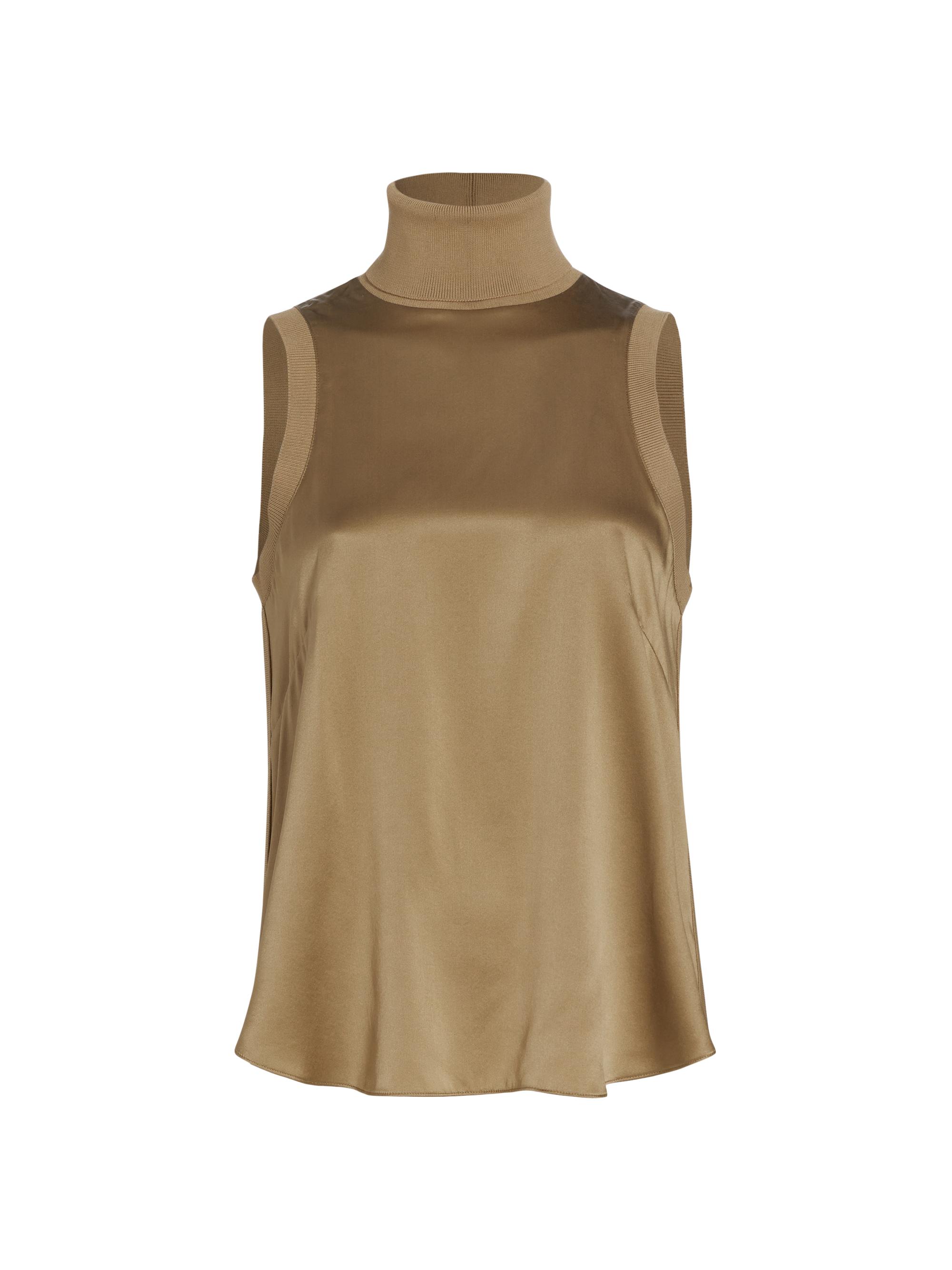 Cinq à Sept Women's Lonny Silk Top - Acorn