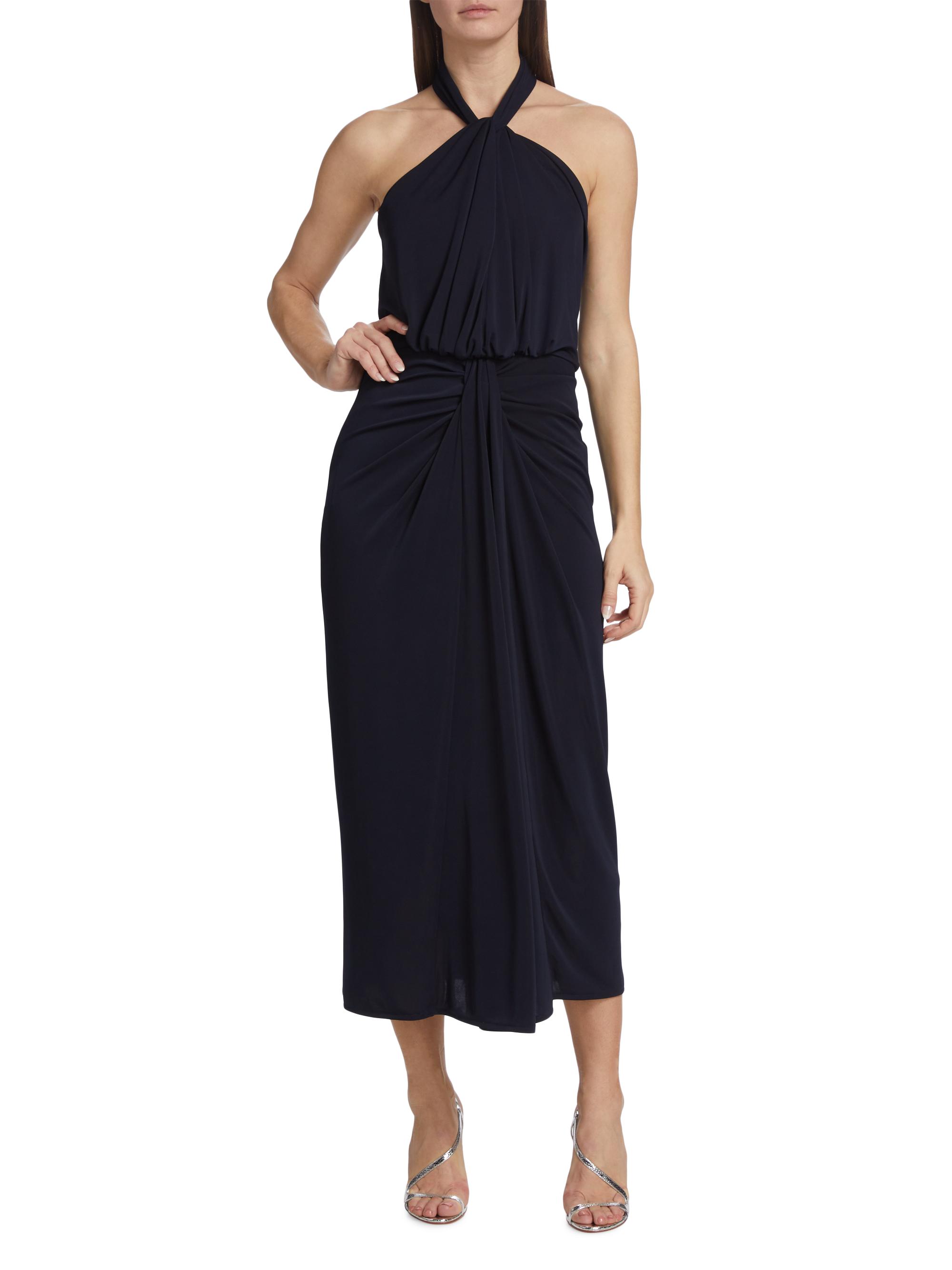 drawstring jersey dress Joules Women's Kylie Drawstring Waist Jersey Dress - Blue Stripe main image 0