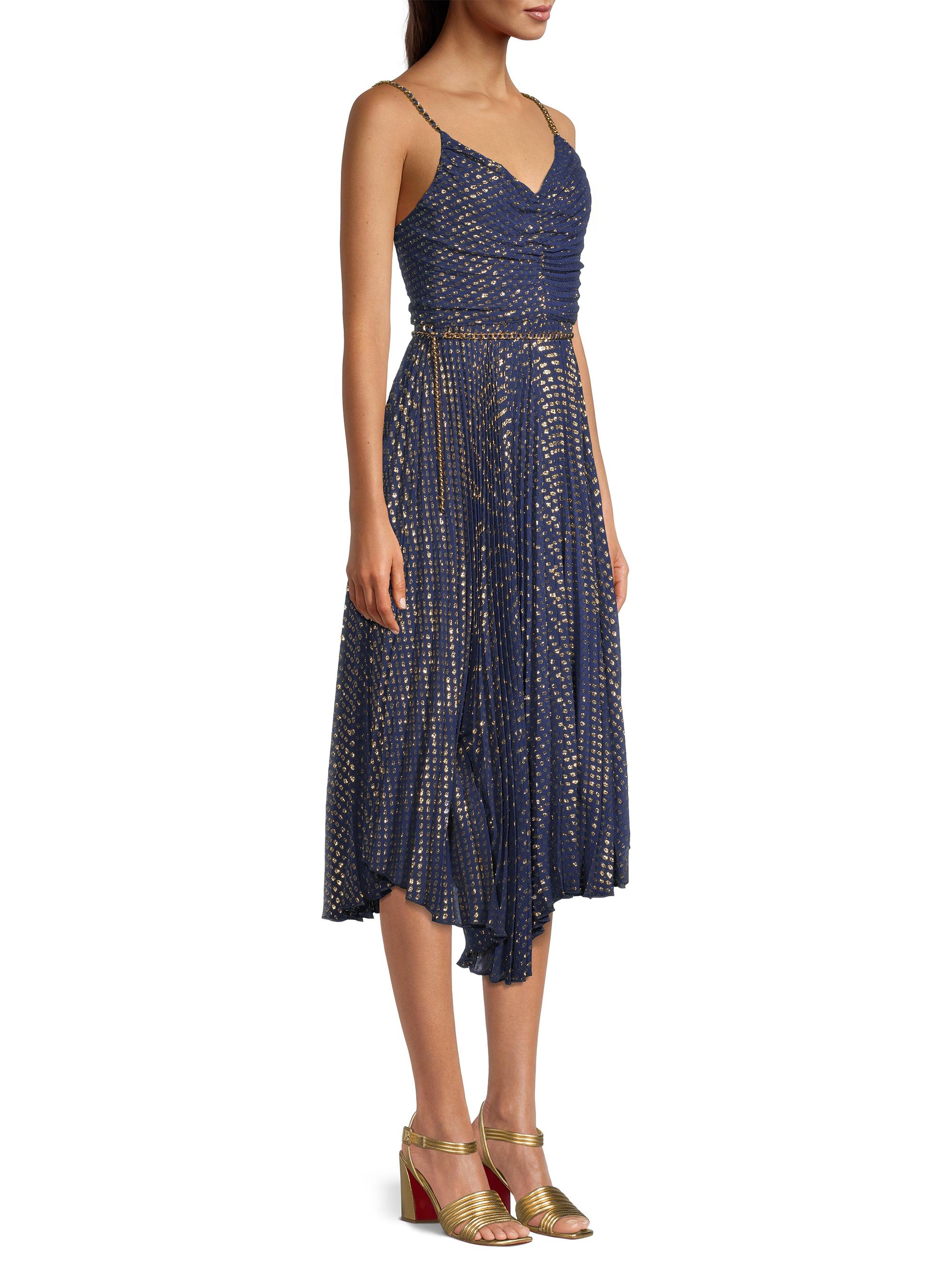 ruffled asymmetric midi dress Iconic Flair Ruffled Asymmetrical Midi Dress