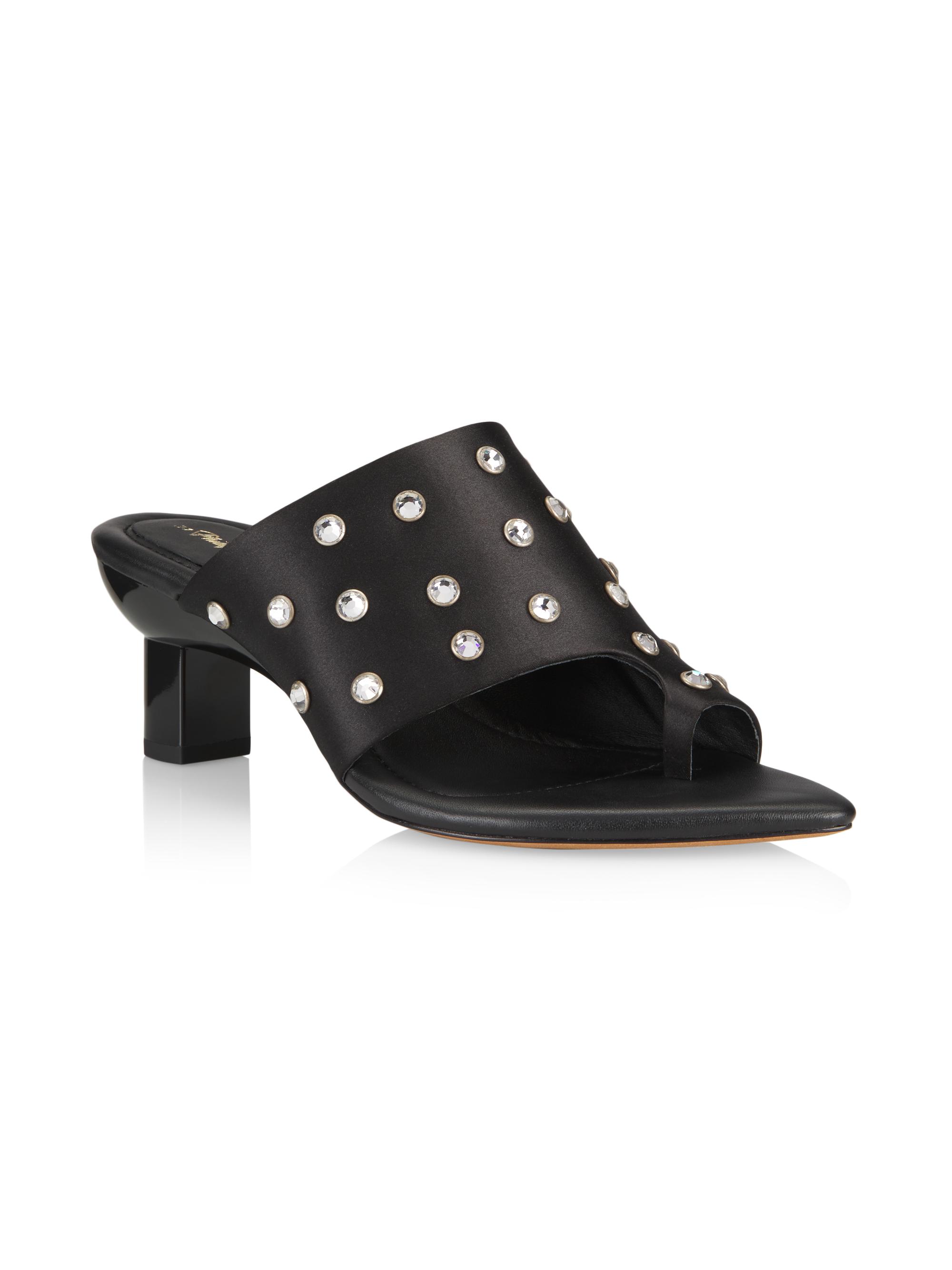 3.1 Phillip Lim Verona Embellished Satin Sandals | Saks Fifth Avenue