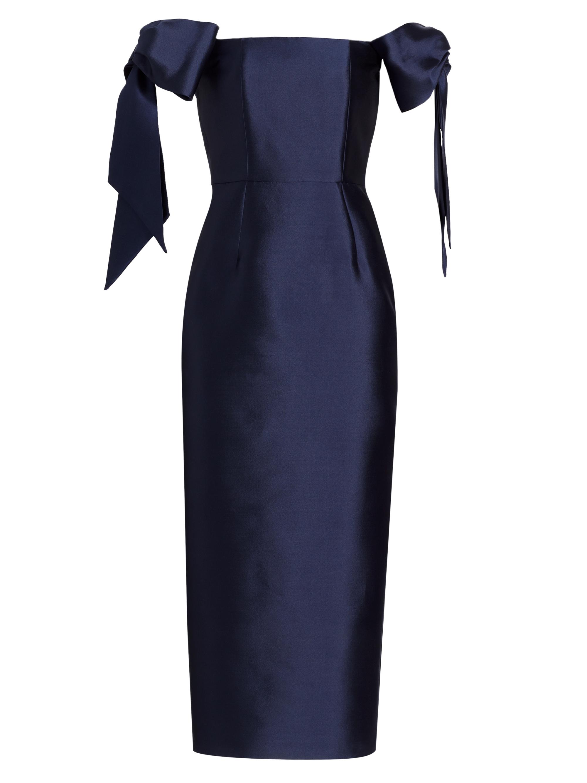 Alexia Mara Sophie Bow-Embellished Minidress | Saks Fifth Avenue
