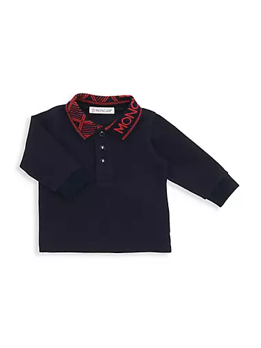 Baby's & Little Kid's Logo Collar Polo Shirt