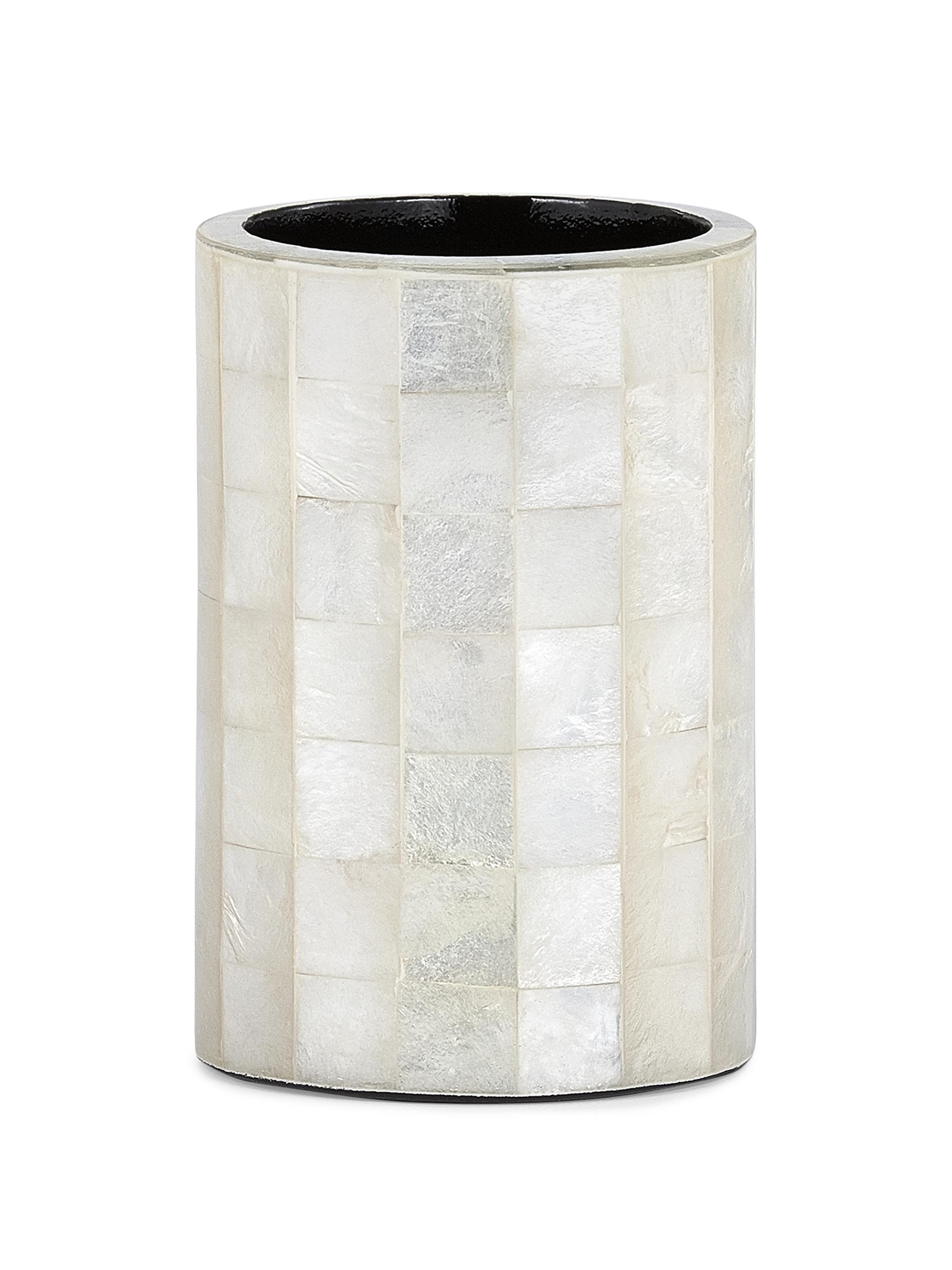 Labrazel Capiz Champagne Brush Holder -