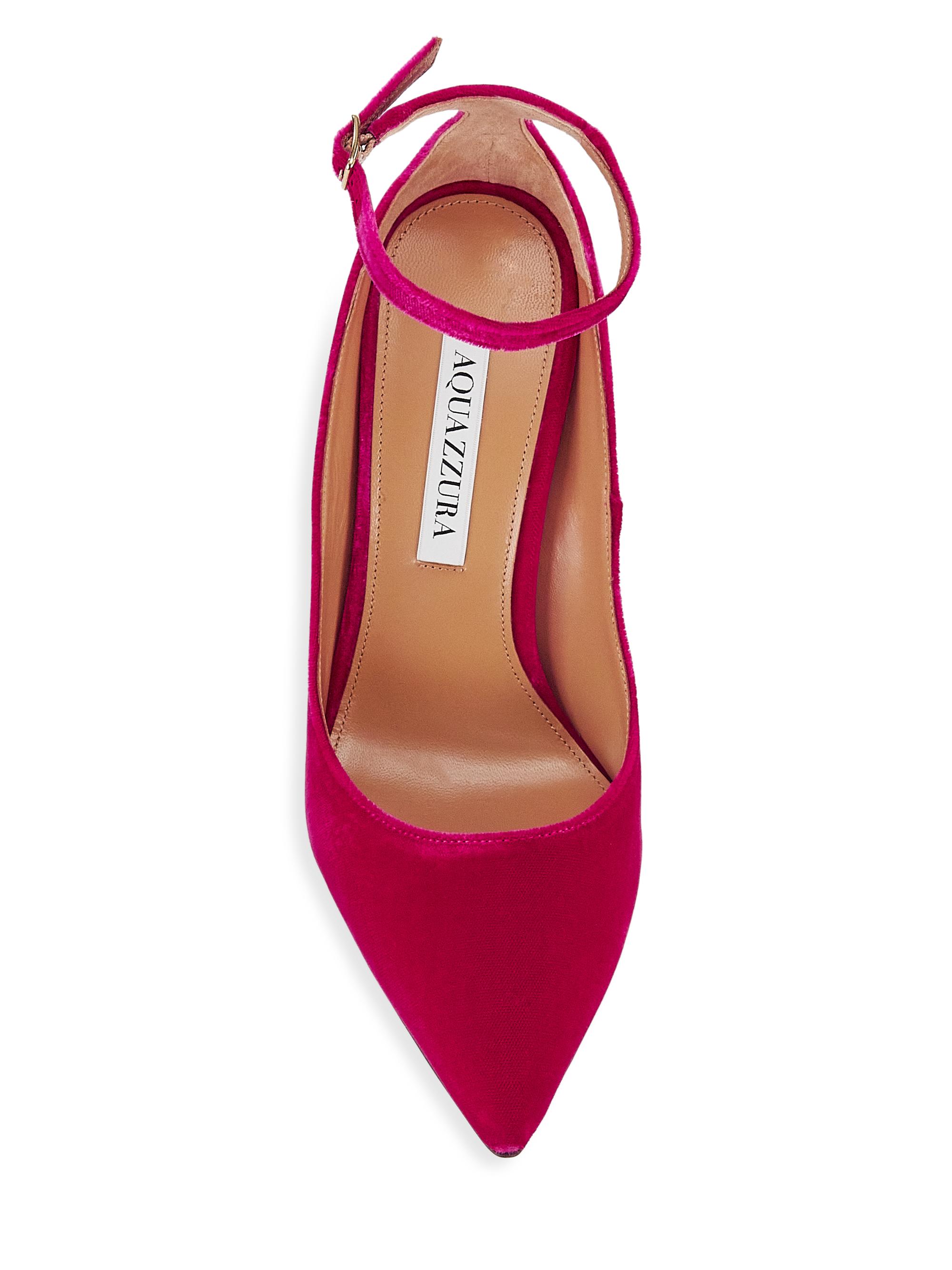 Love Affair Velvet Pumps