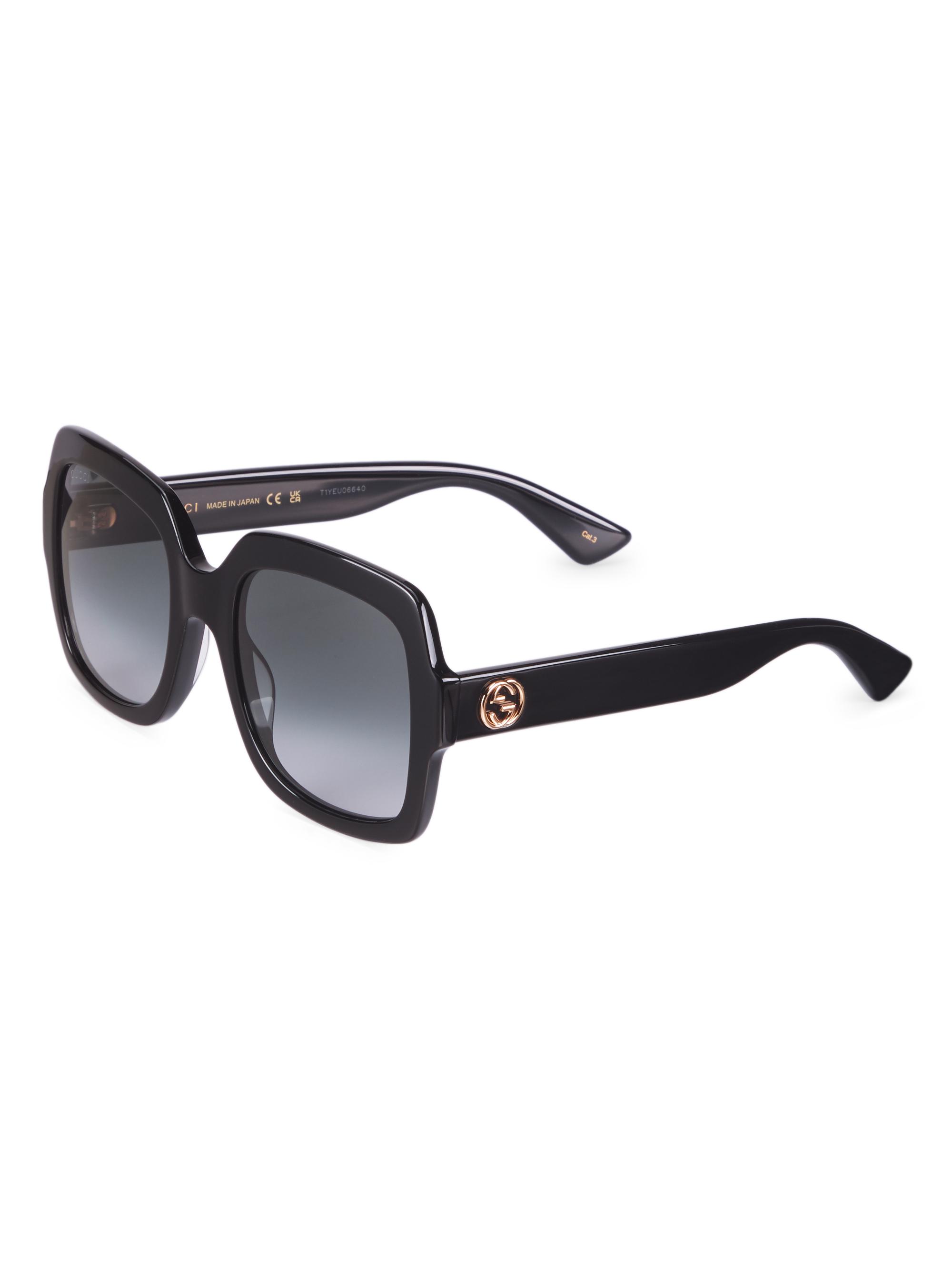 Gucci 54MM Square Sunglasses | Saks Fifth Avenue