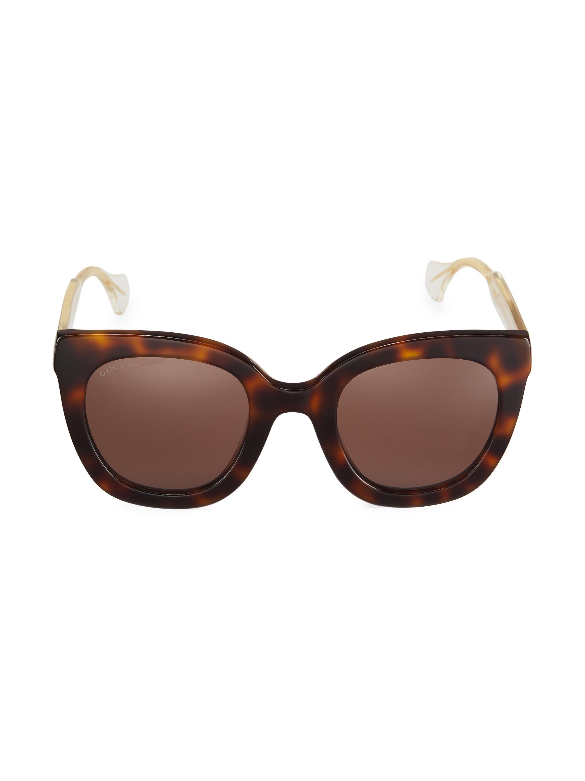 Gucci 51MM Cat-Eye Sunglasses | Saks Fifth Avenue