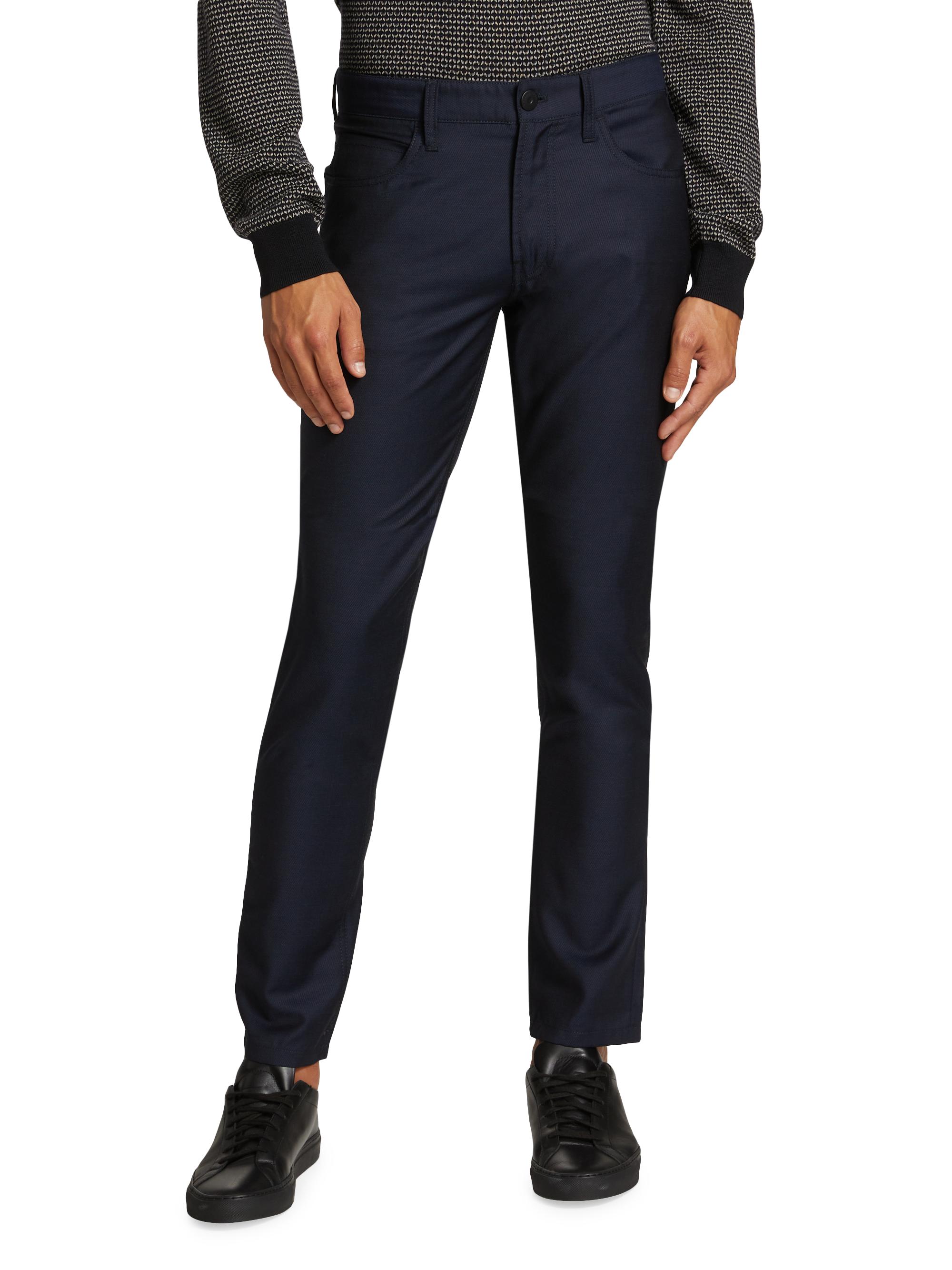 Emporio Armani Five-Pocket Wool Pants | Saks Fifth Avenue