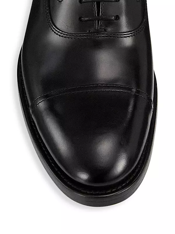 Shop Brunello Cucinelli Oxford Leather Shoes | Saks Fifth Avenue