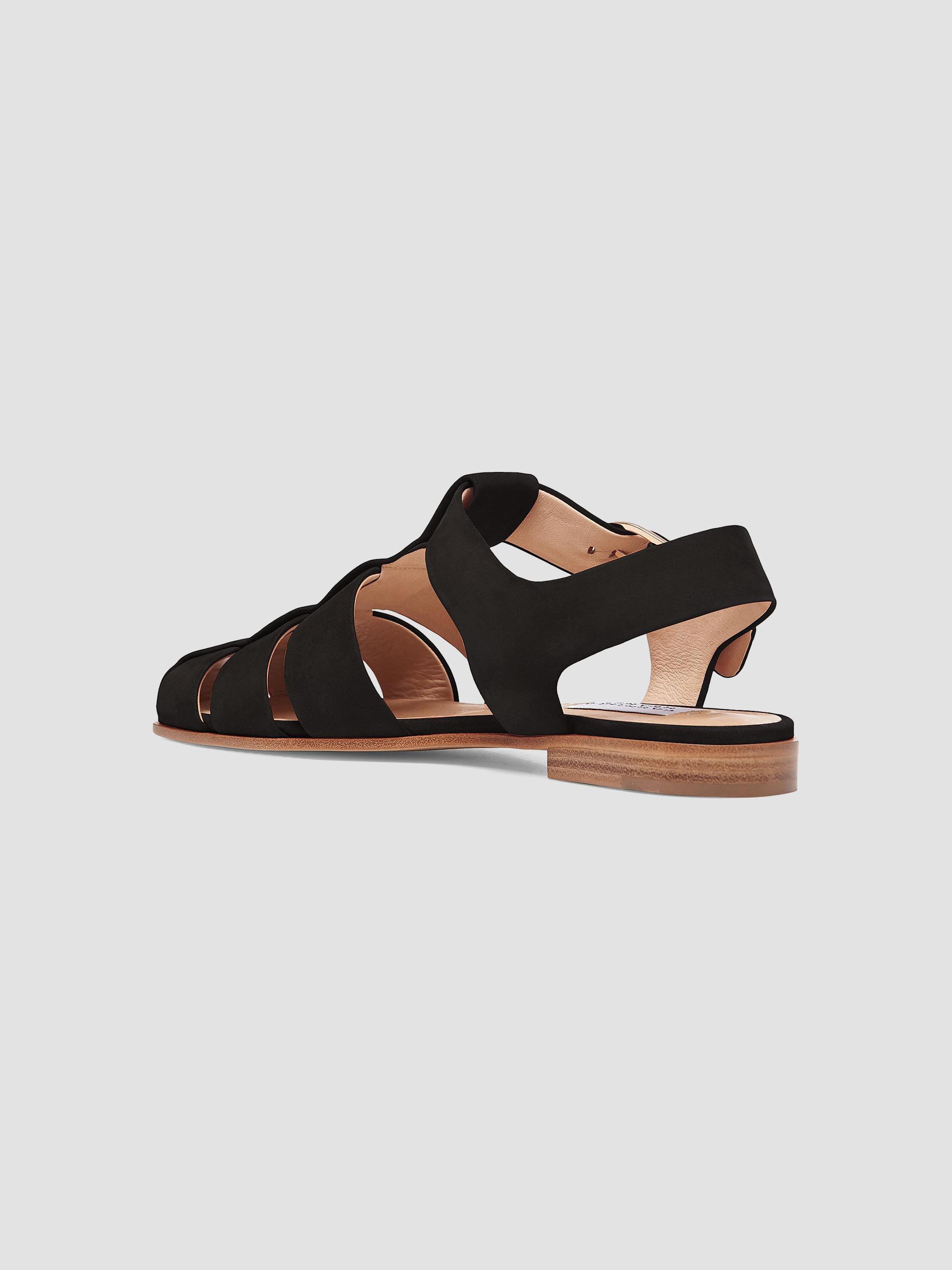 Gabriela Hearst Lynn Suede Fisherman Sandals | Saks Fifth Avenue