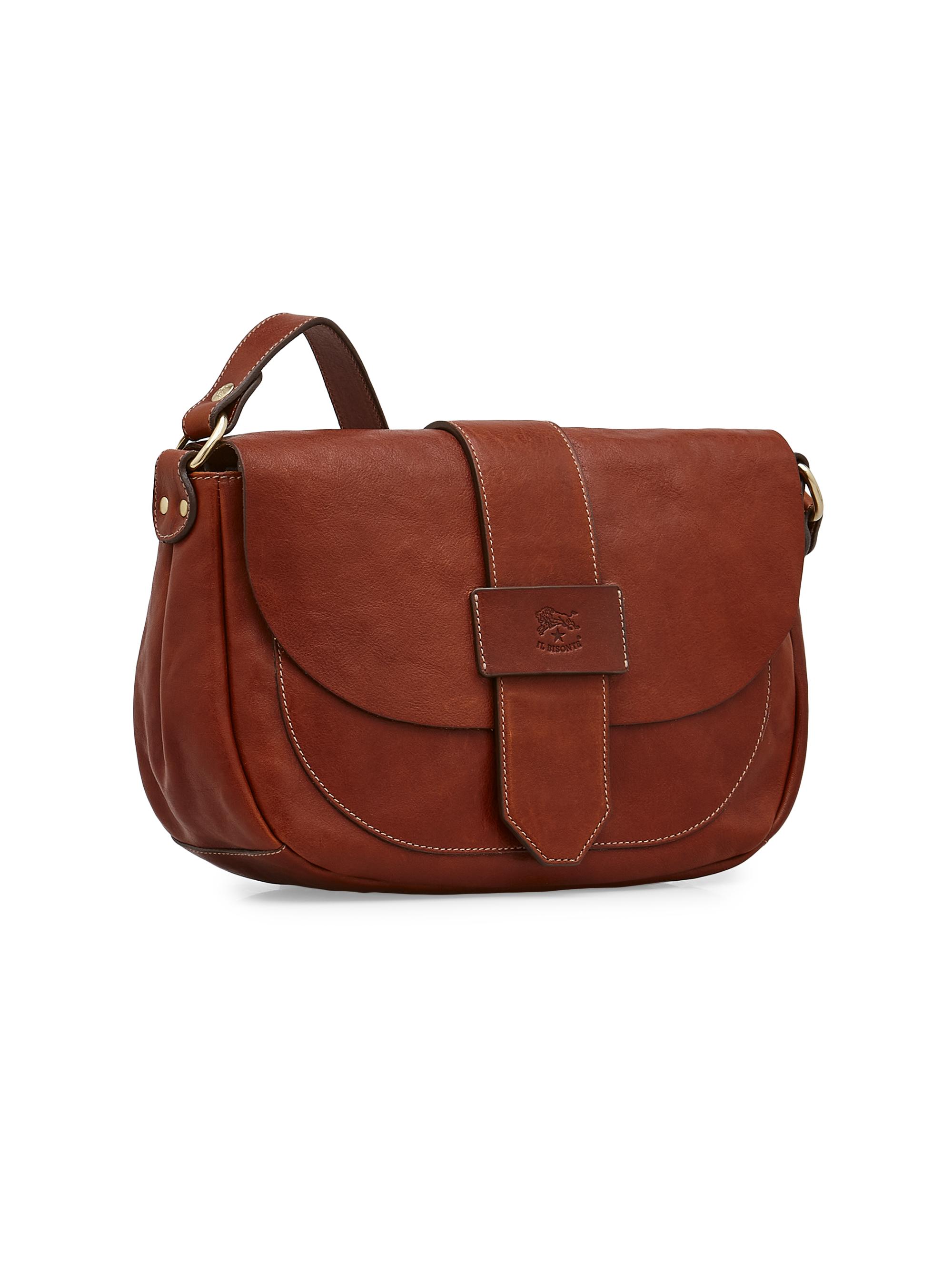 Black Leather Crossbody Crossbody Bag Medium Black Bag Il Bisonte