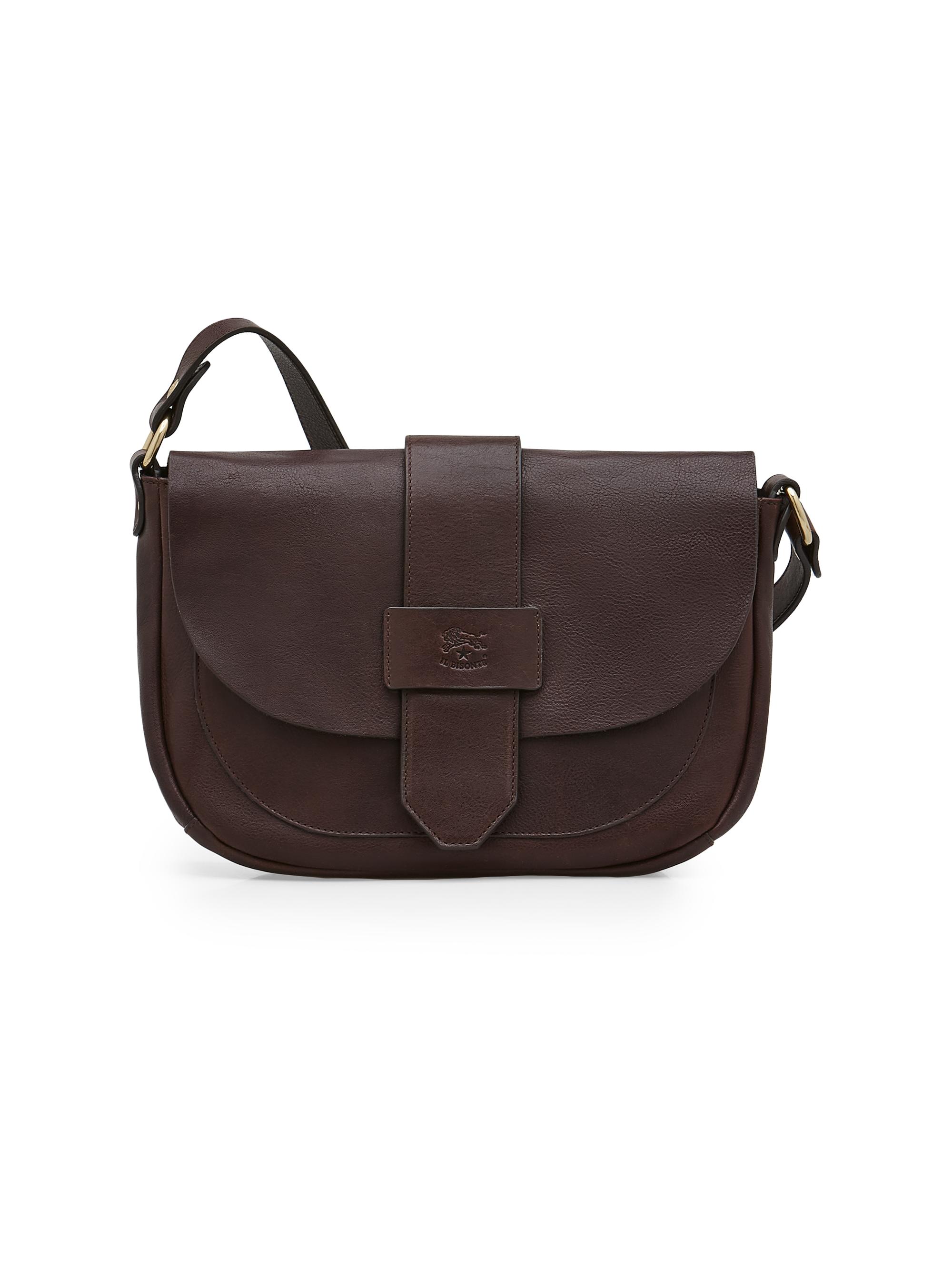 Il Bisonte Women's Alloro Leather Crossbody Bag - Caffe