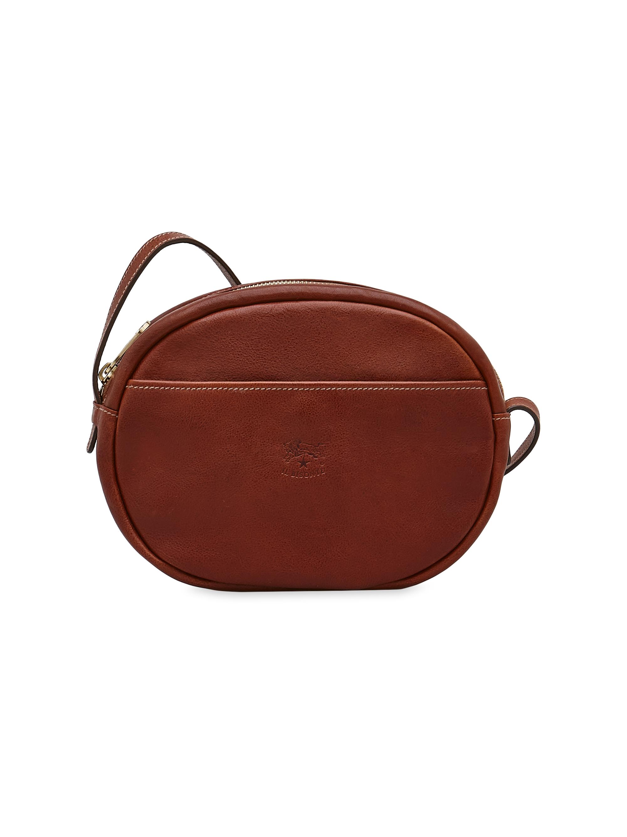Il Bisonte Women's Rubino Leather Crossbody Bag - Sepia