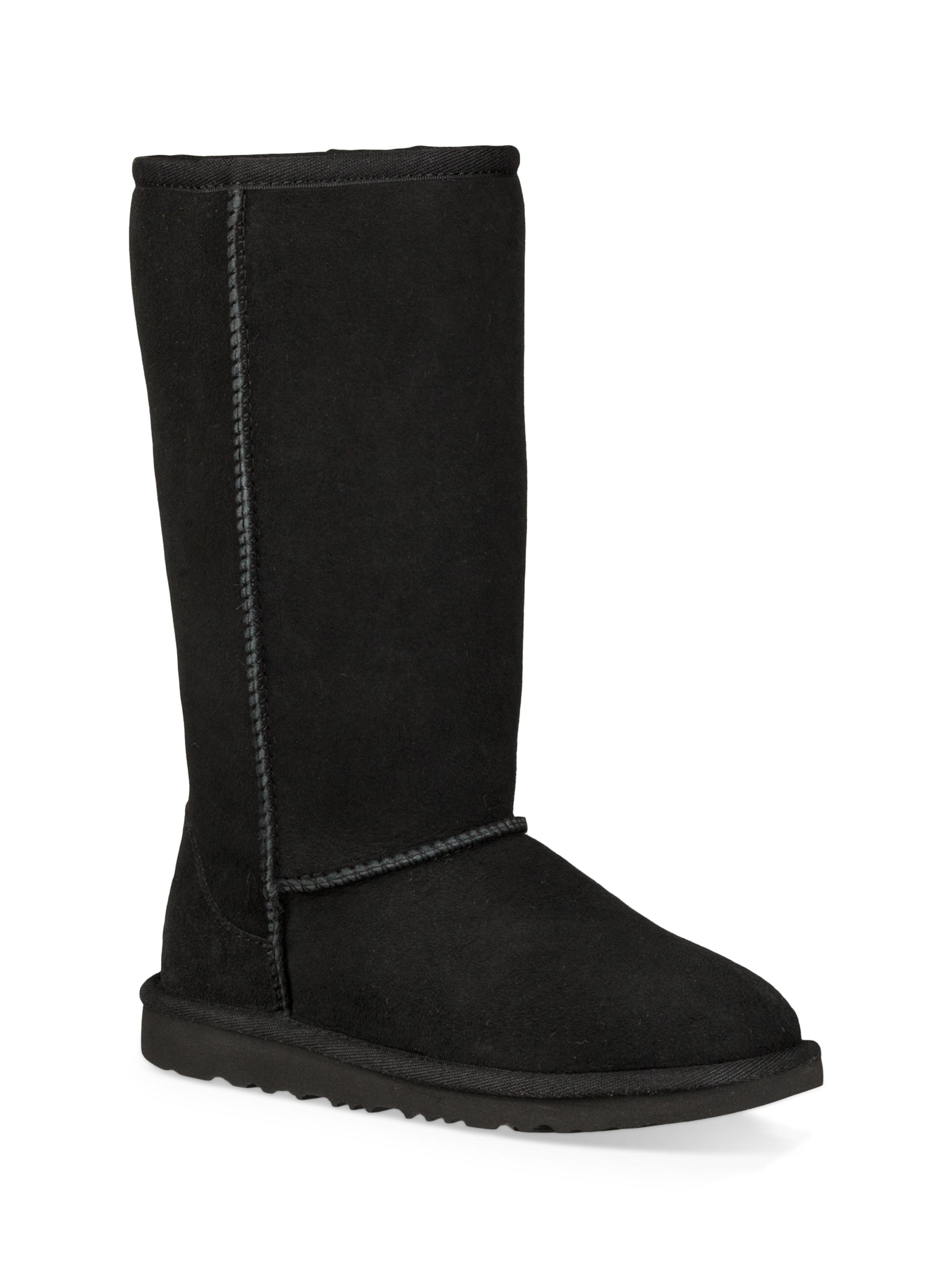 UGG Little Kid's & Kid's Classic Tall II Shearling Boots - Black 13 (Child)