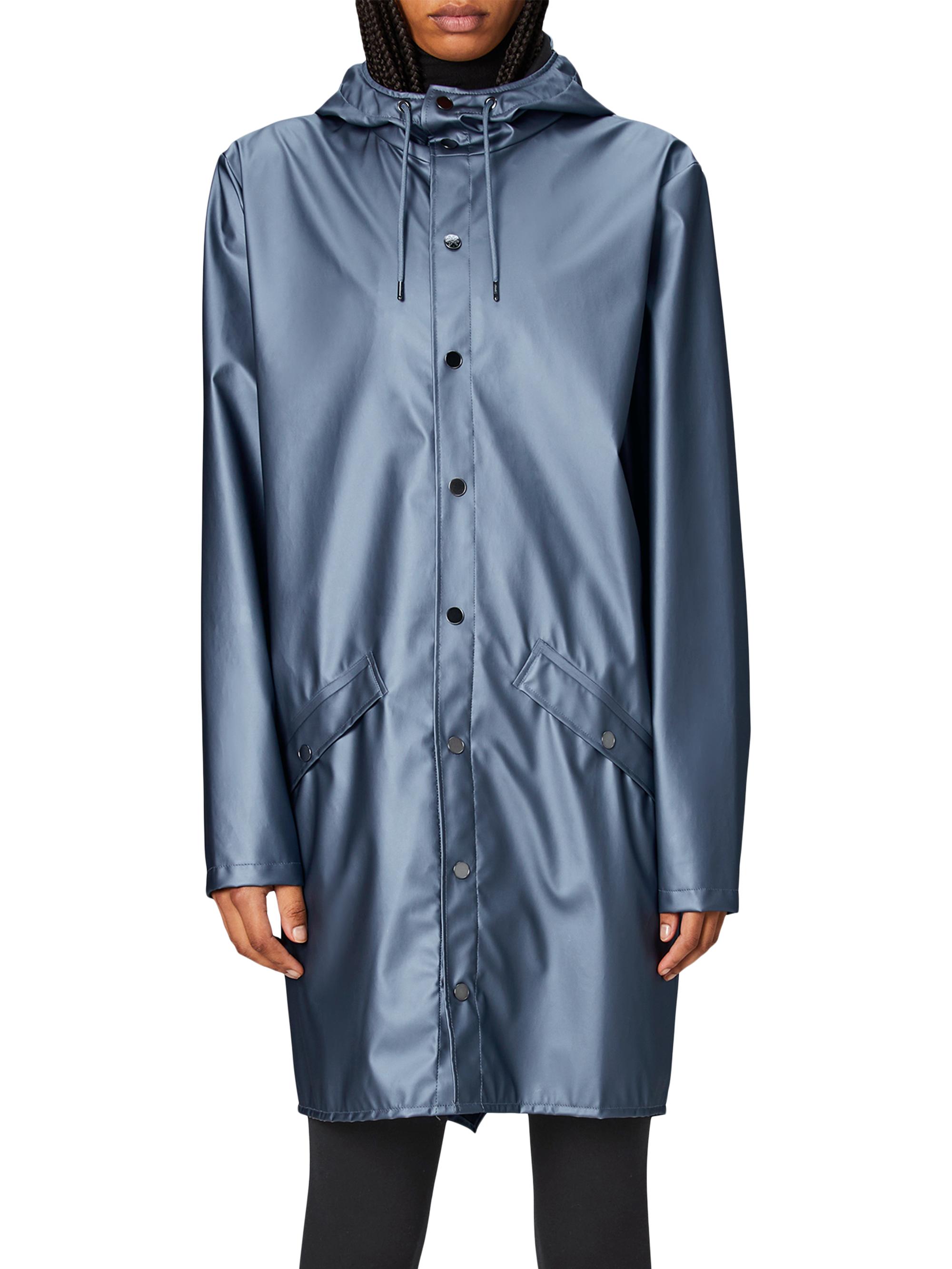 Rains Long Rain Jacket | Saks Fifth Avenue