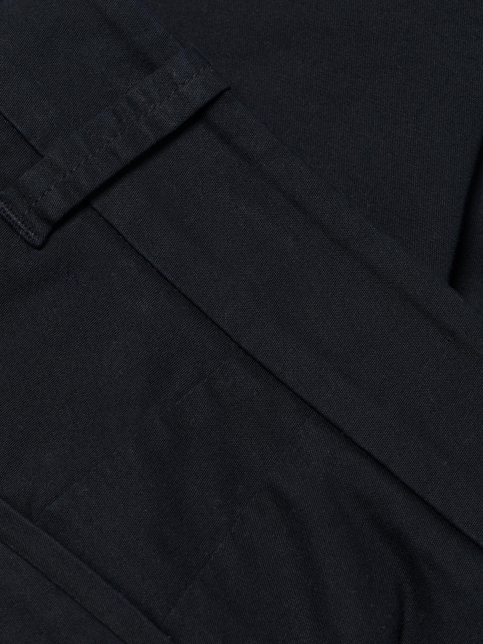 Cropped Cotton Chino Pants