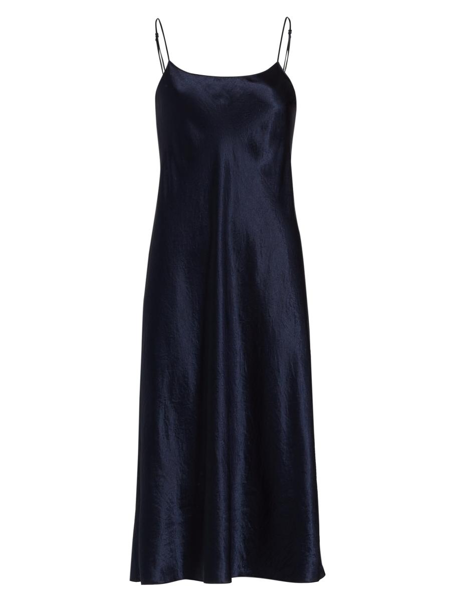 open lace back dress Vince Women's V-Neck Maxi Slip Dress  Saint Bernard