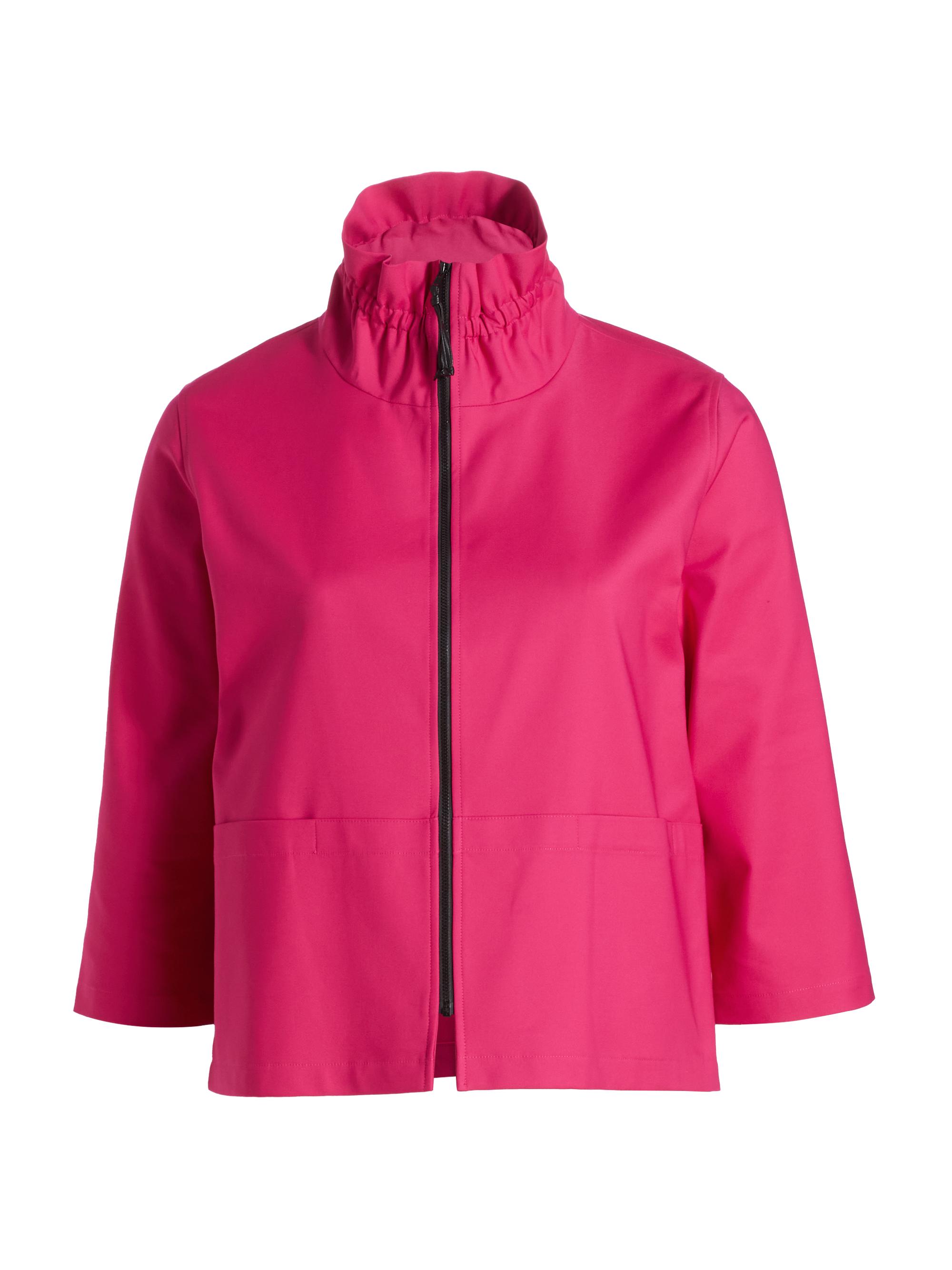 Caroline Rose Women's Sunset Skies After Dark Jacket - Deep Pink