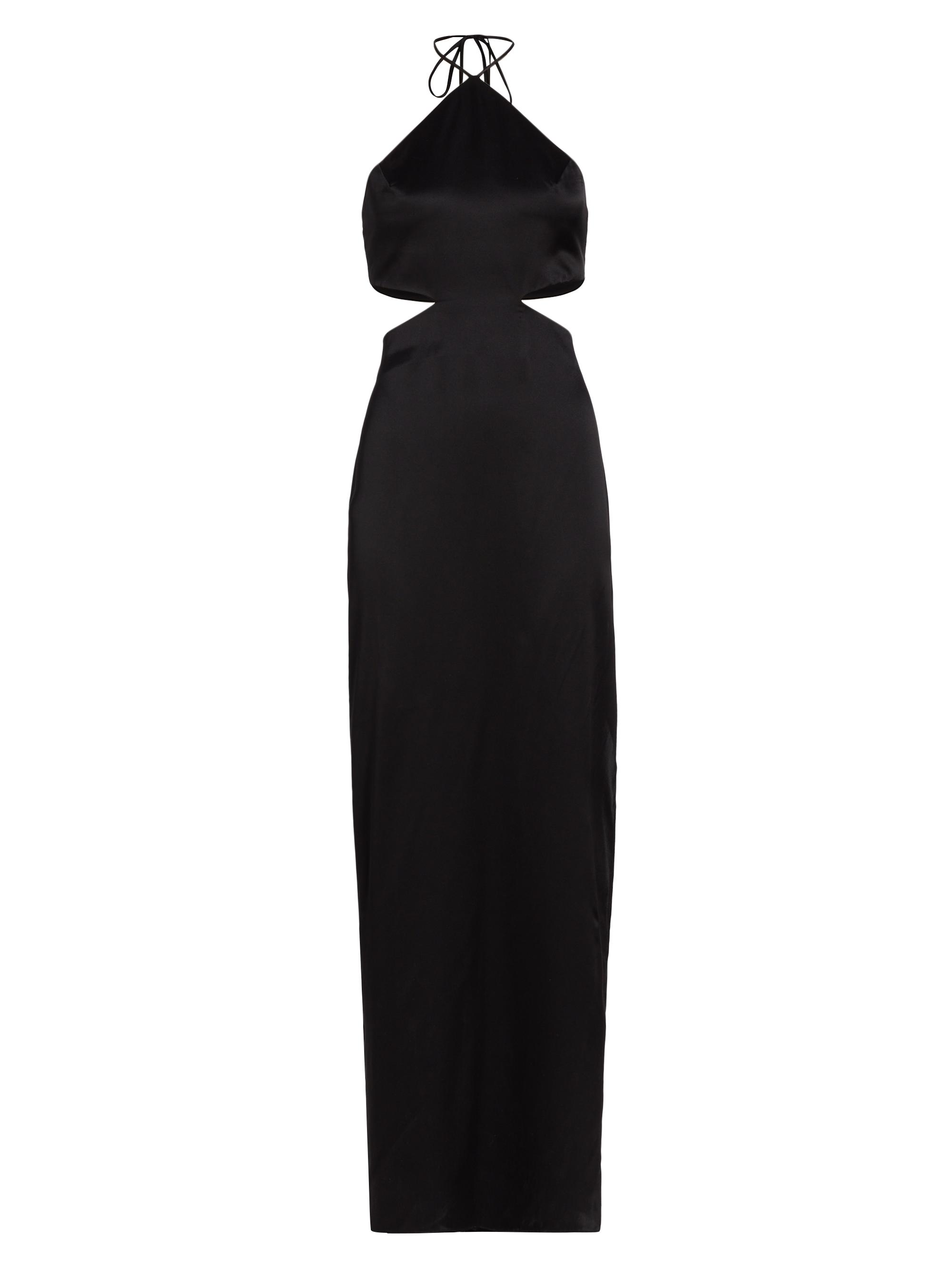 Amanda Uprichard Akron Silk Cut-Out Maxi Dress | Saks Fifth Avenue