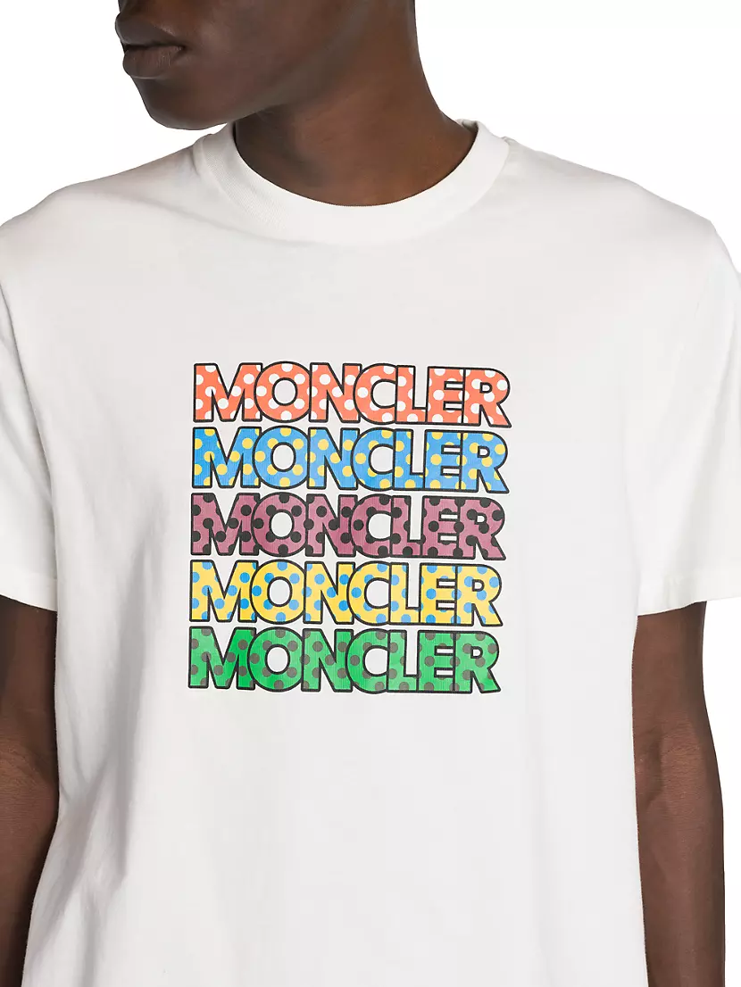 Fifth Short-Sleeve Graphic 2 Avenue Genius | Shop Saks Moncler T-Shirt Moncler 1952