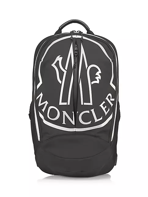 Shop Moncler Cut Logo Backpack | Saks Fifth Avenue