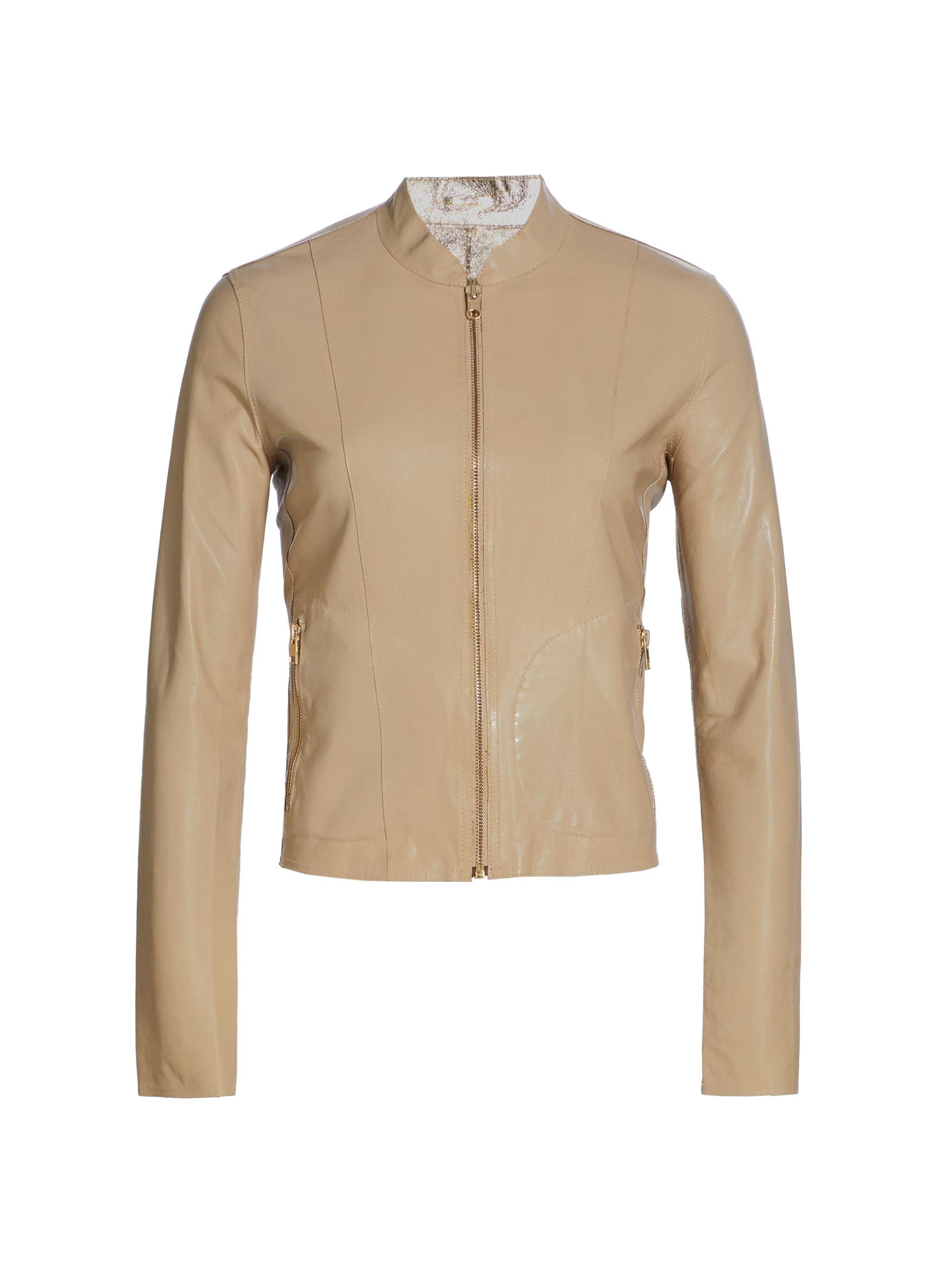 Lamarque Women's Chapin Reversible Leather Jacket - Wheat Gold