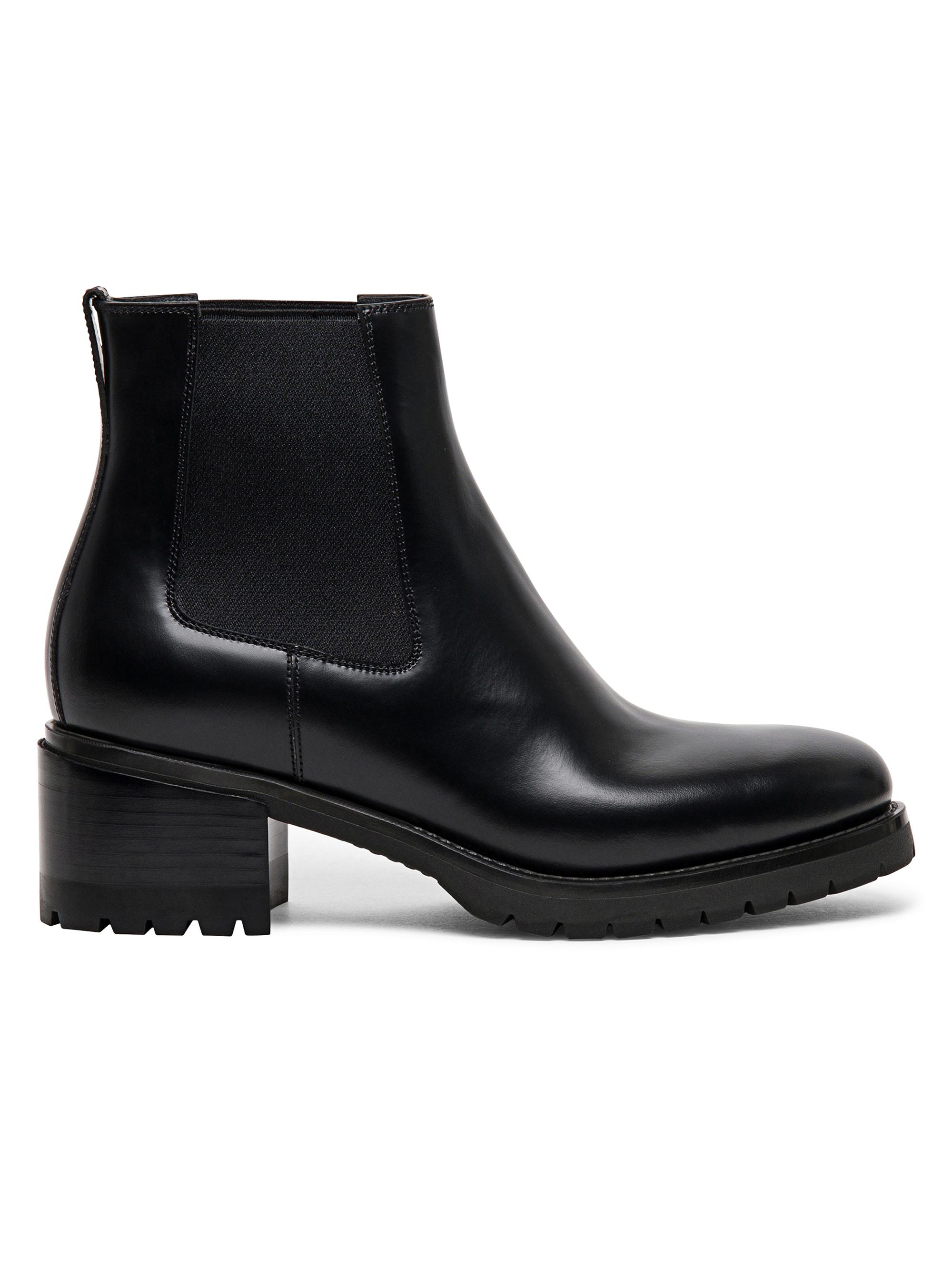 Santoni leather Chelsea boots - Black