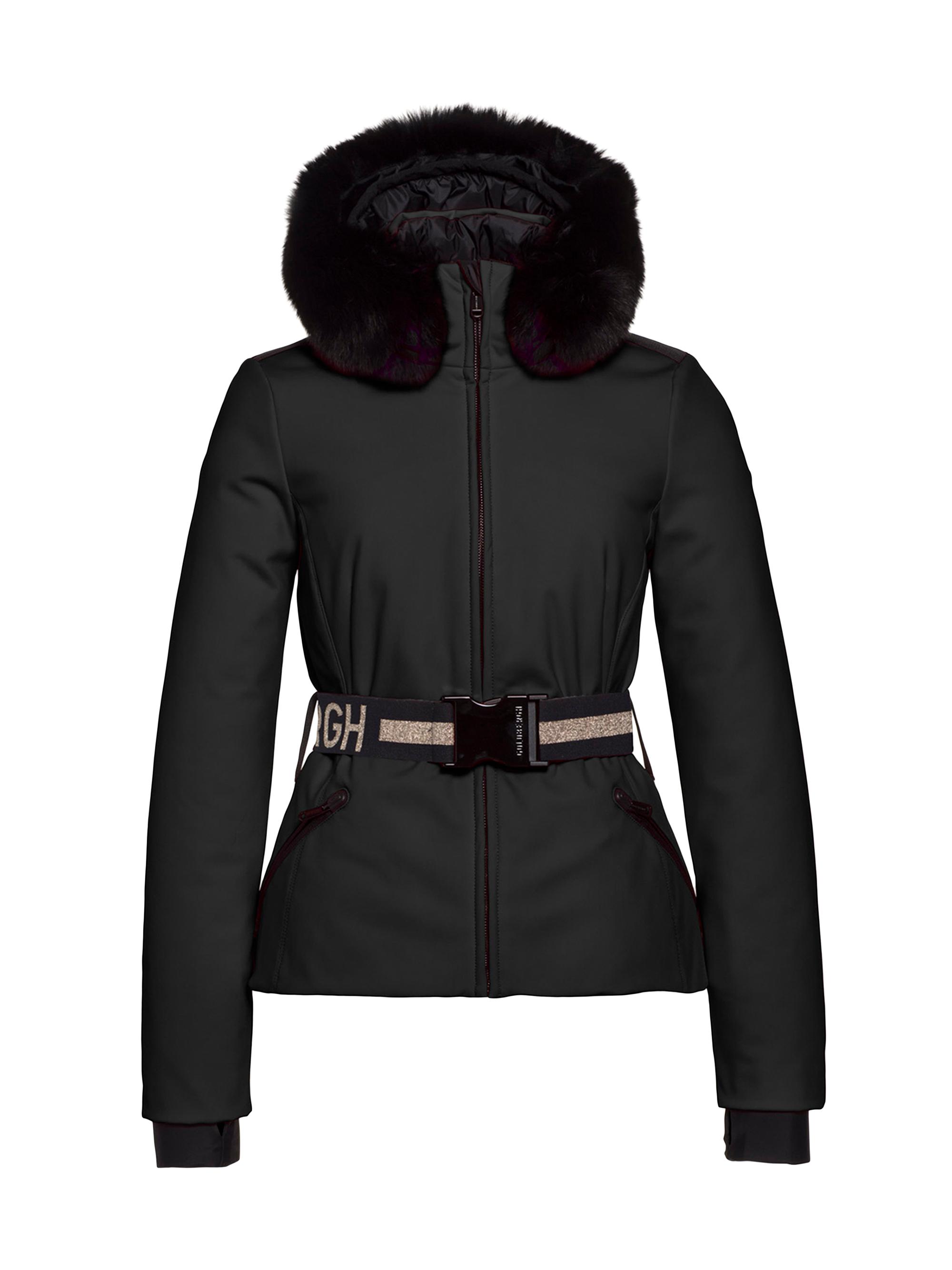 Goldbergh Women's Hida Tech-Fabric & Faux Fur Ski Jacket - Black