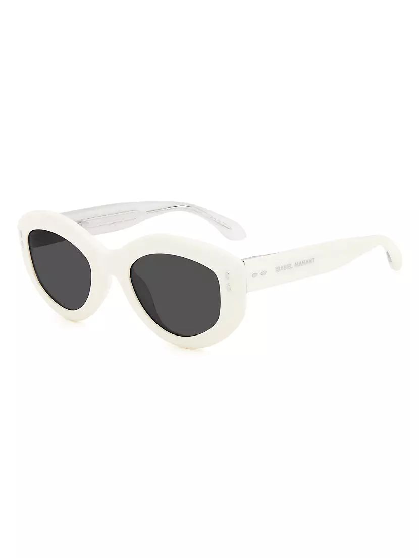 Shop Isabel Marant IM 52MM Oval Sunglasses | Saks Fifth Avenue