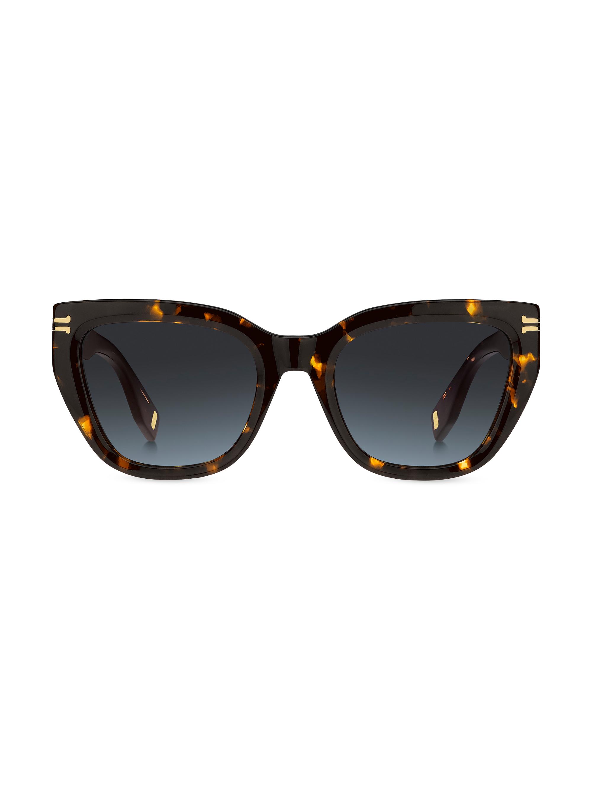 Marc Jacobs Women's 53MM Cat-Eye Sunglasses - Brown Havana