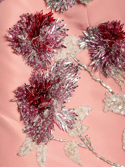 Mini Caissettes roses métallisées