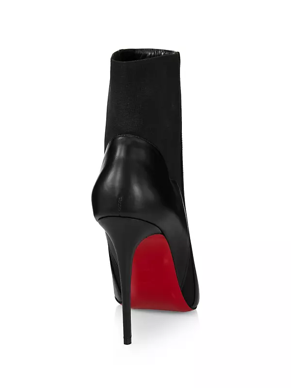 Christian Louboutin Chelsea Chick Booty Leather Boots