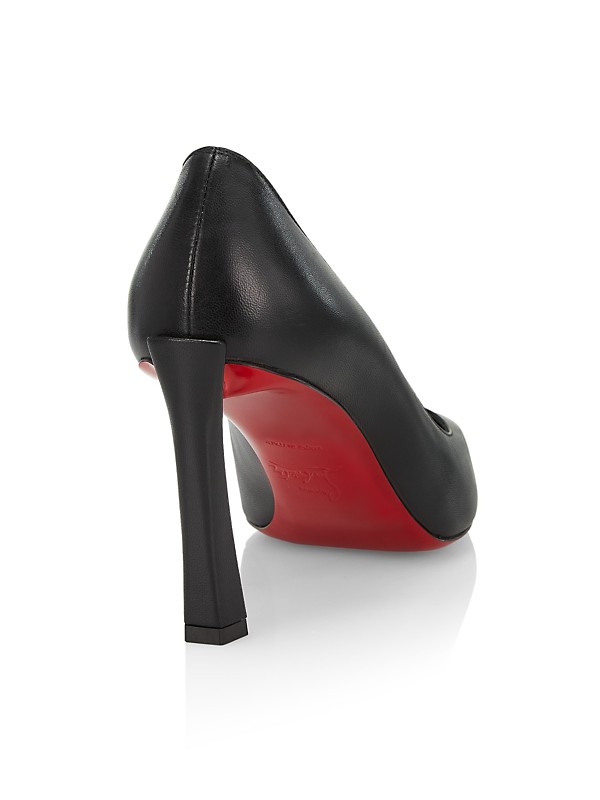 Shop Christian Louboutin Condora 85 Leather Pumps | Saks Shop Christian Louboutin Condora 85 Leather Pumps | Saks