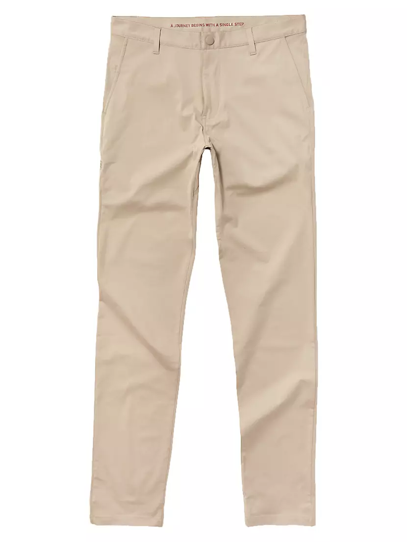 Rhone Stretch Five Pocket Pants In Khaki