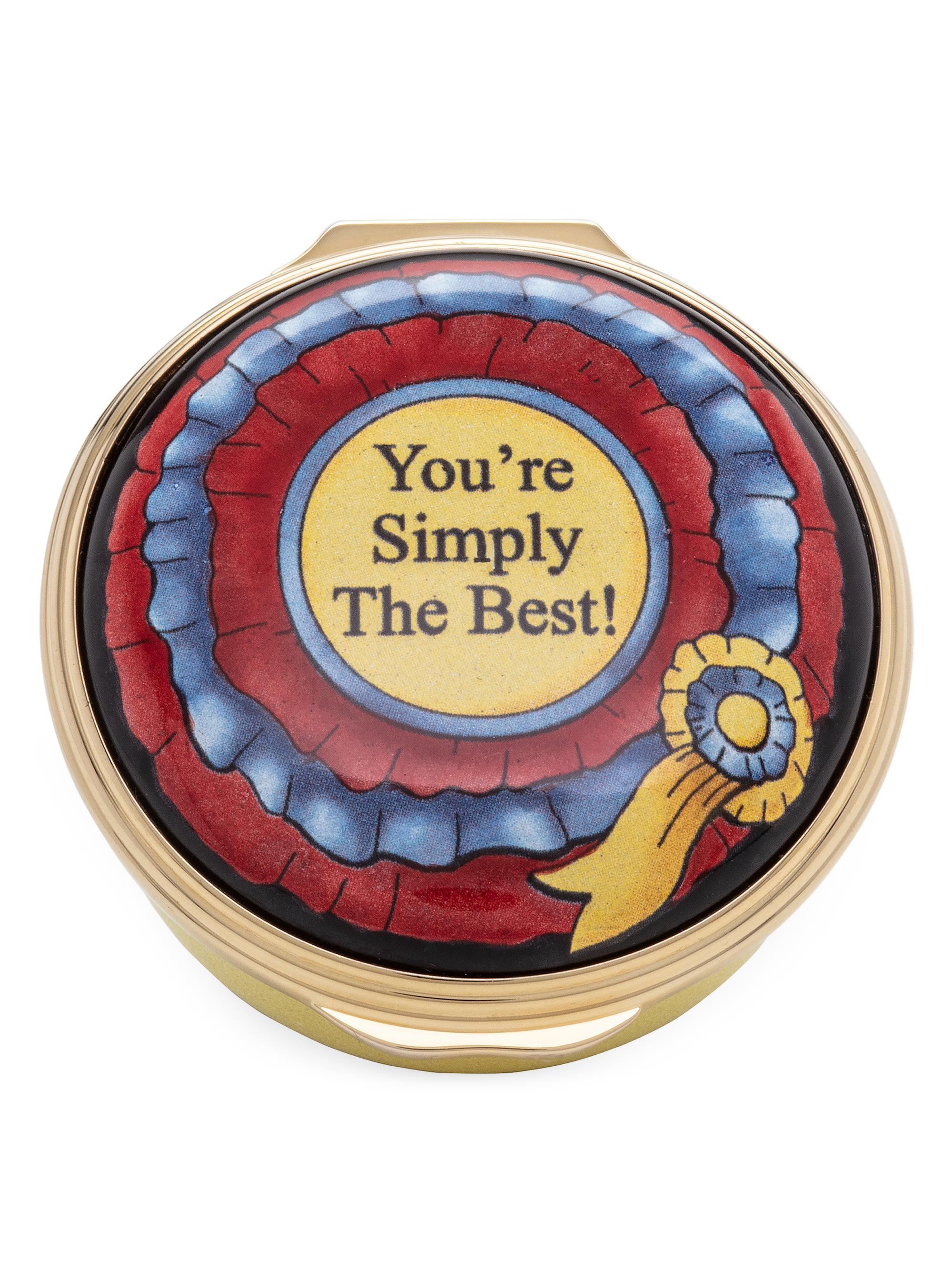 Halcyon Days You're Simply The Best Trinket Box