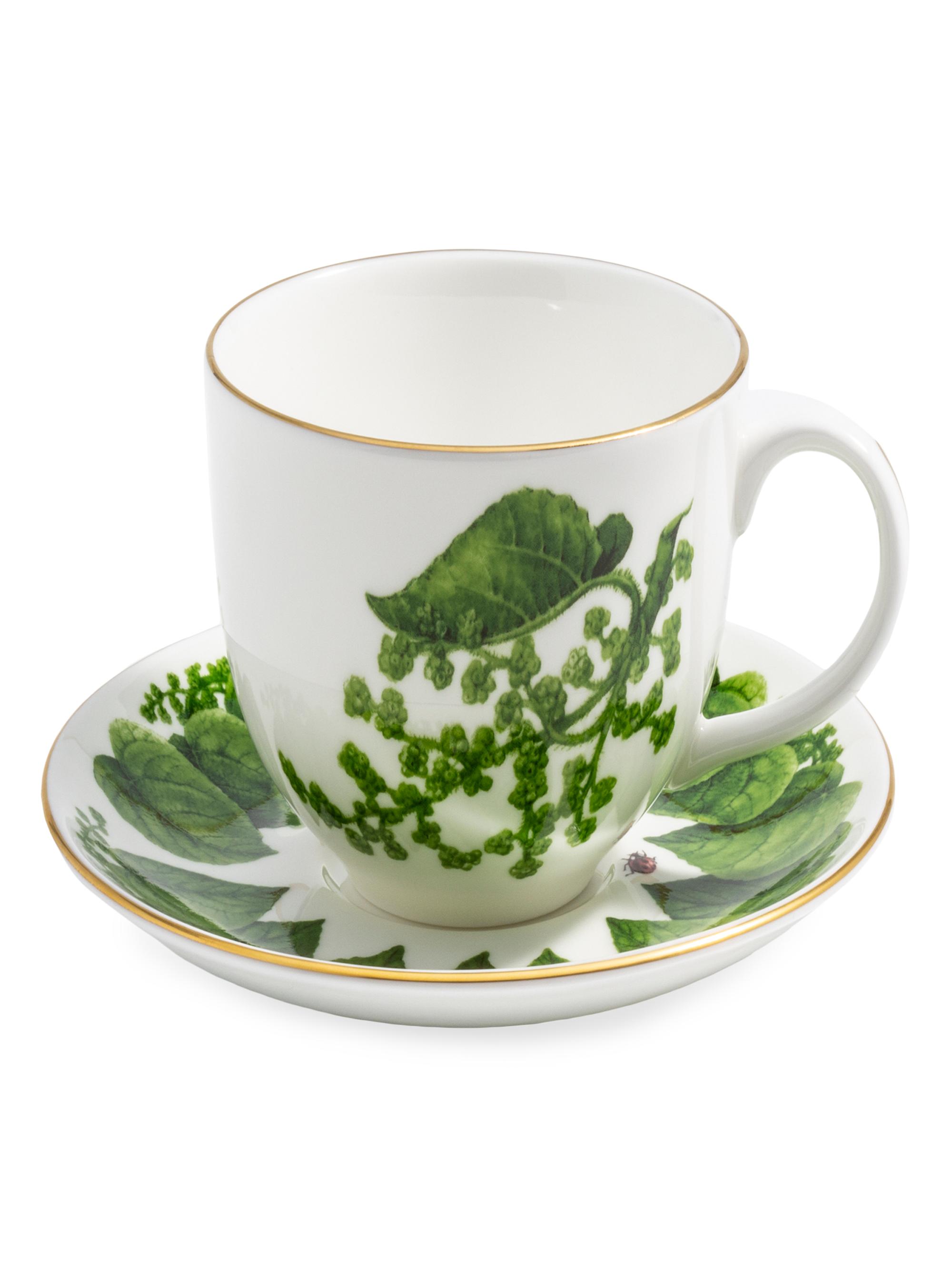 Halcyon Days Al Fresco Teacup & Saucer Set