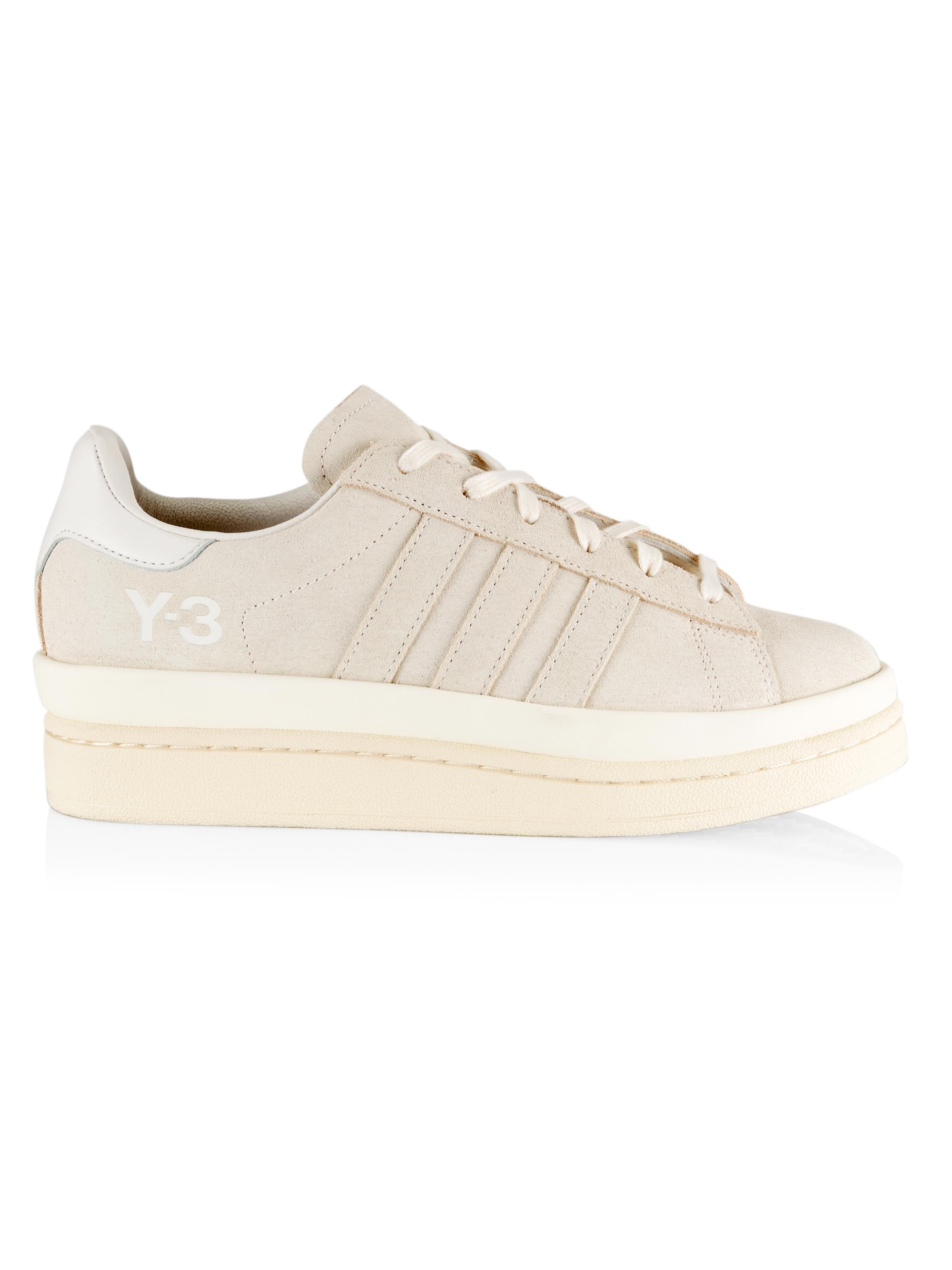 Shop adidas Y-3 Y-3 Hicho Suede Low-Top Sneakers | Saks Fifth Avenue