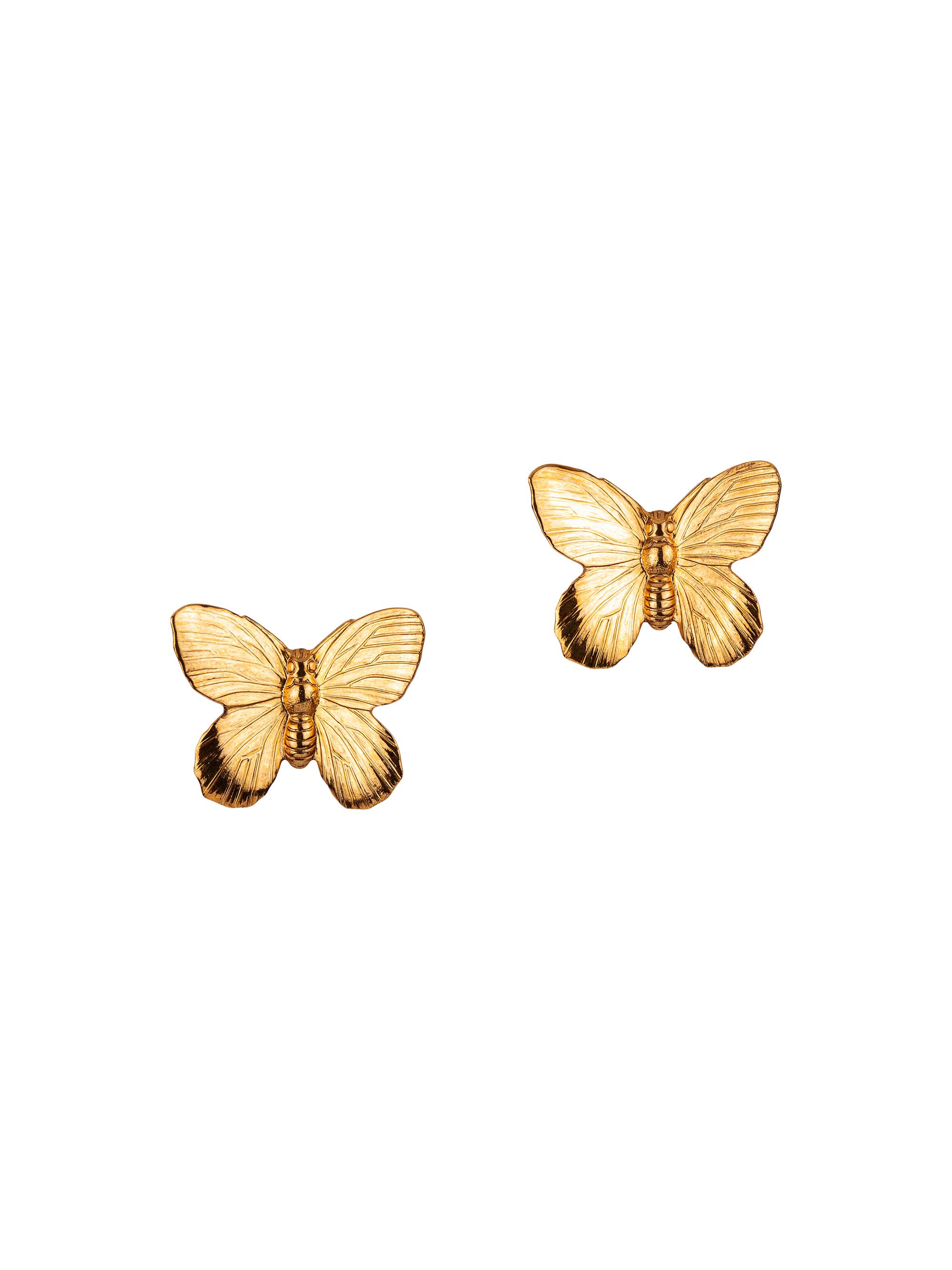 Jennifer Behr Women's Pyper Goldtone Butterfly Stud Earrings - Gold