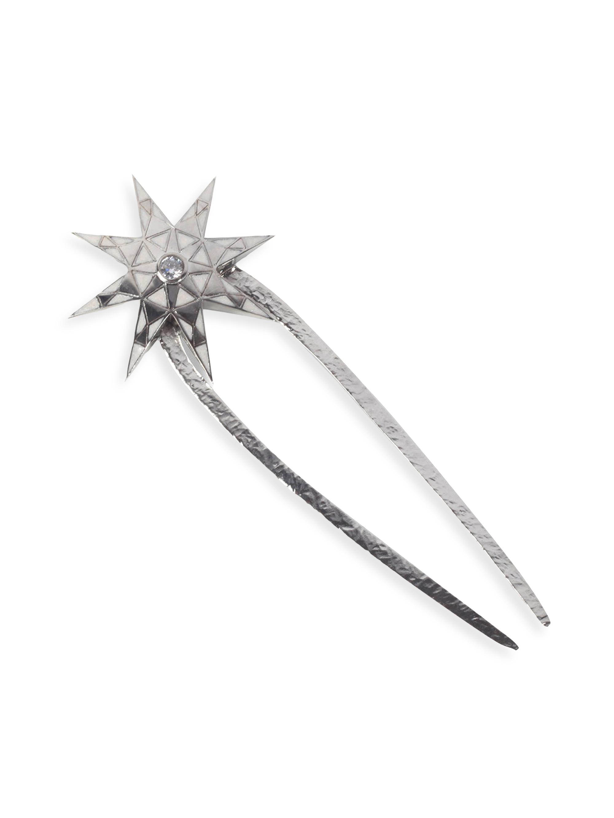 Gaios Women's  BridalOrion Crystal-Embellished Barrette - Bronze