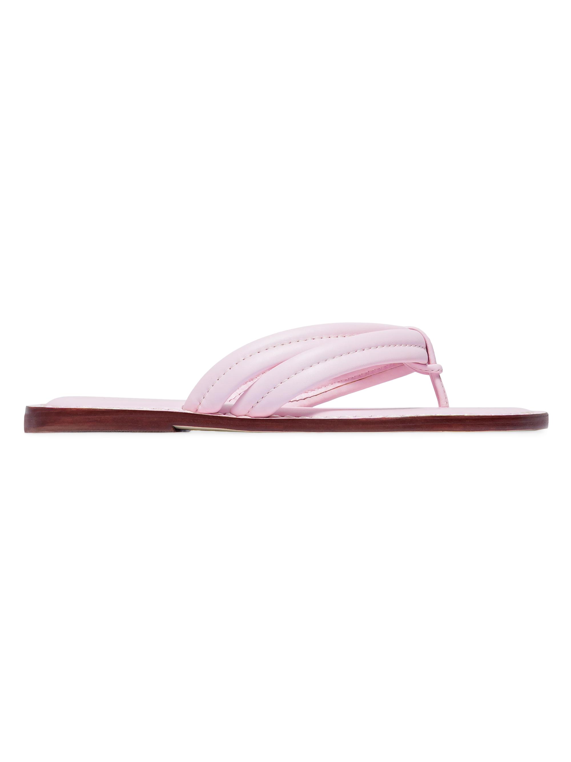Bernardo Women's Miami Leather Thong Sandals - Teaberry